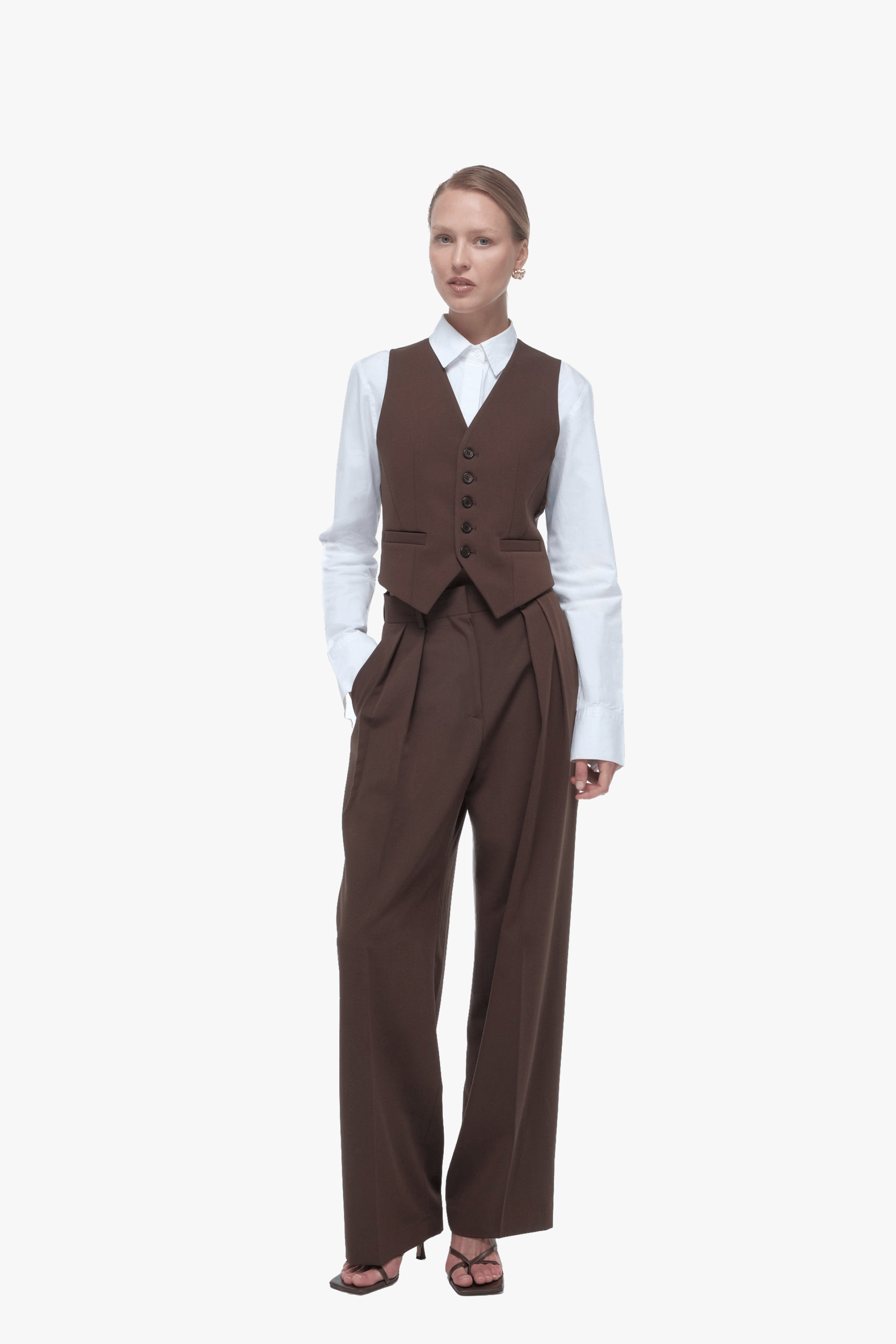 Tailored suit vest made by AFTERHOURS