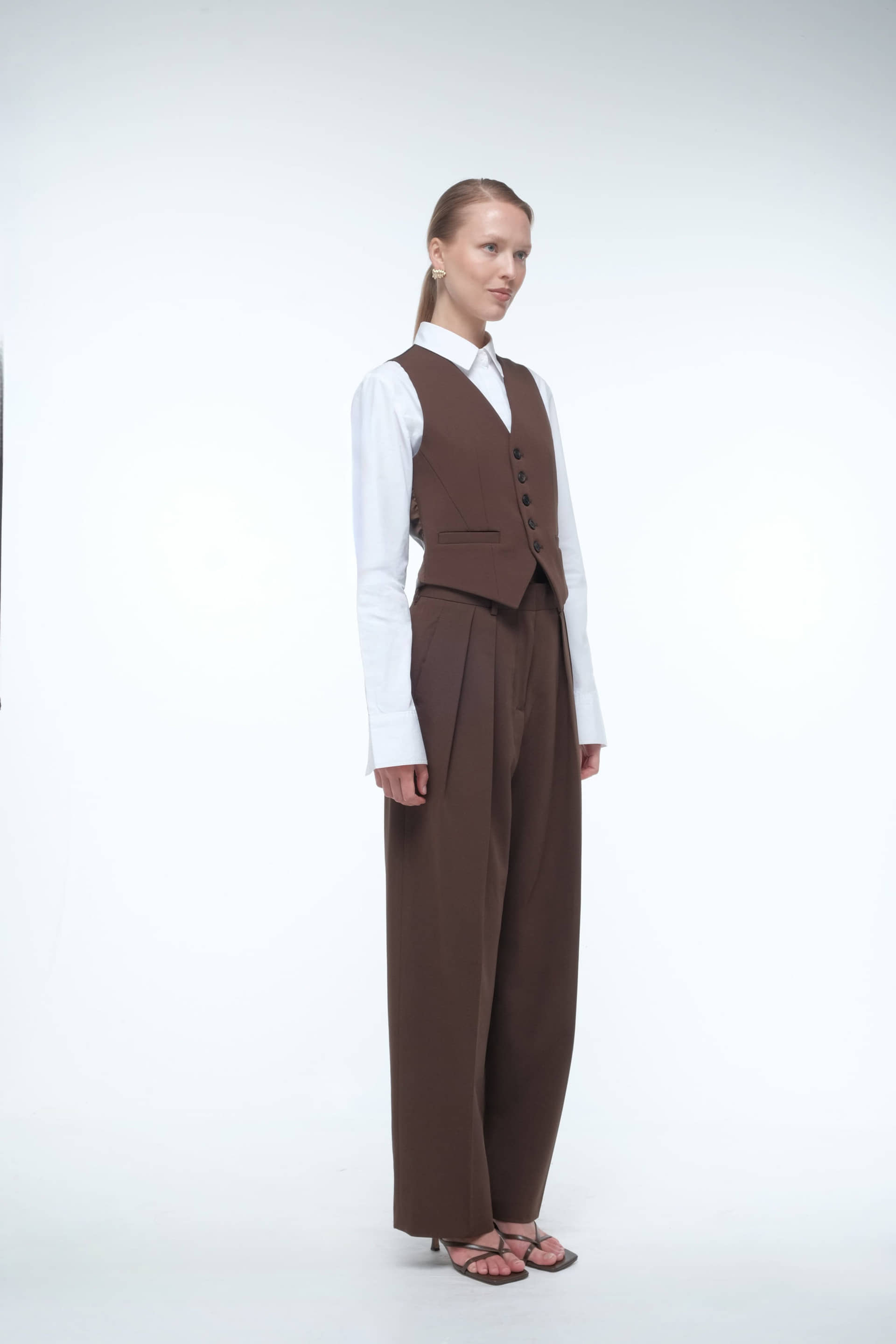 Tailored suit vest made by AFTERHOURS