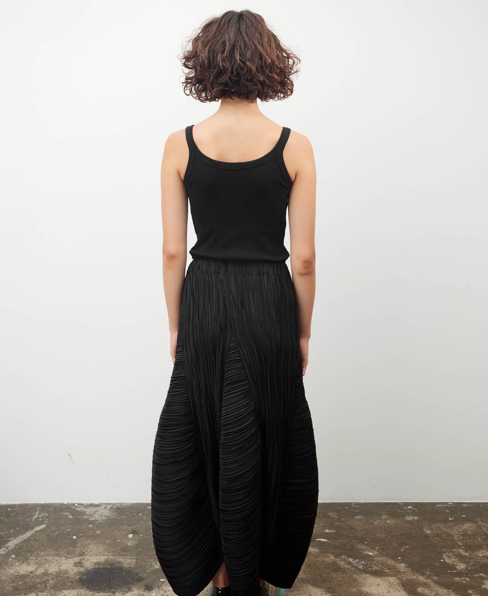 Maxi pleated SKIRT made by Tamar Keburia