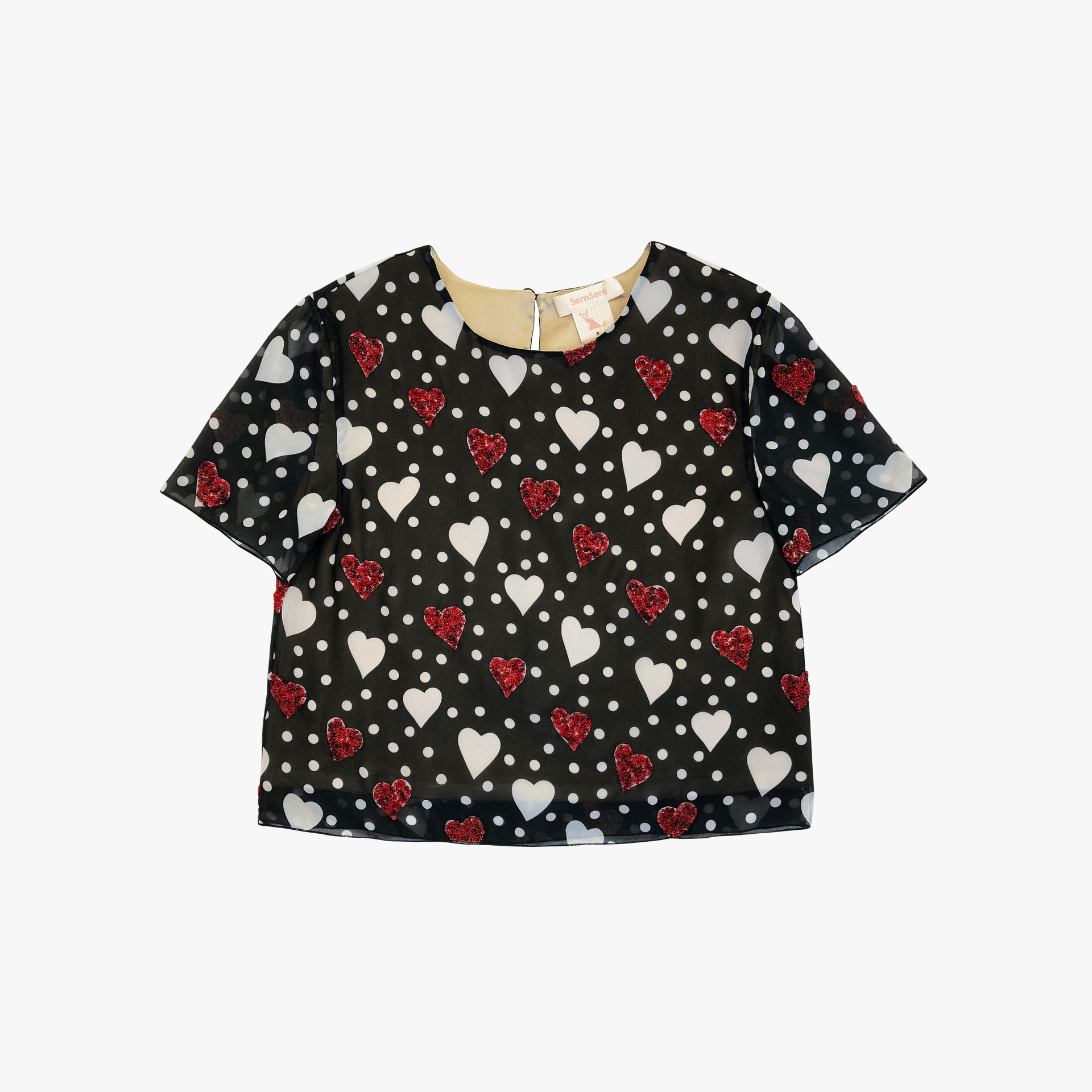 Gharam Beaded Top made by SEMSEM