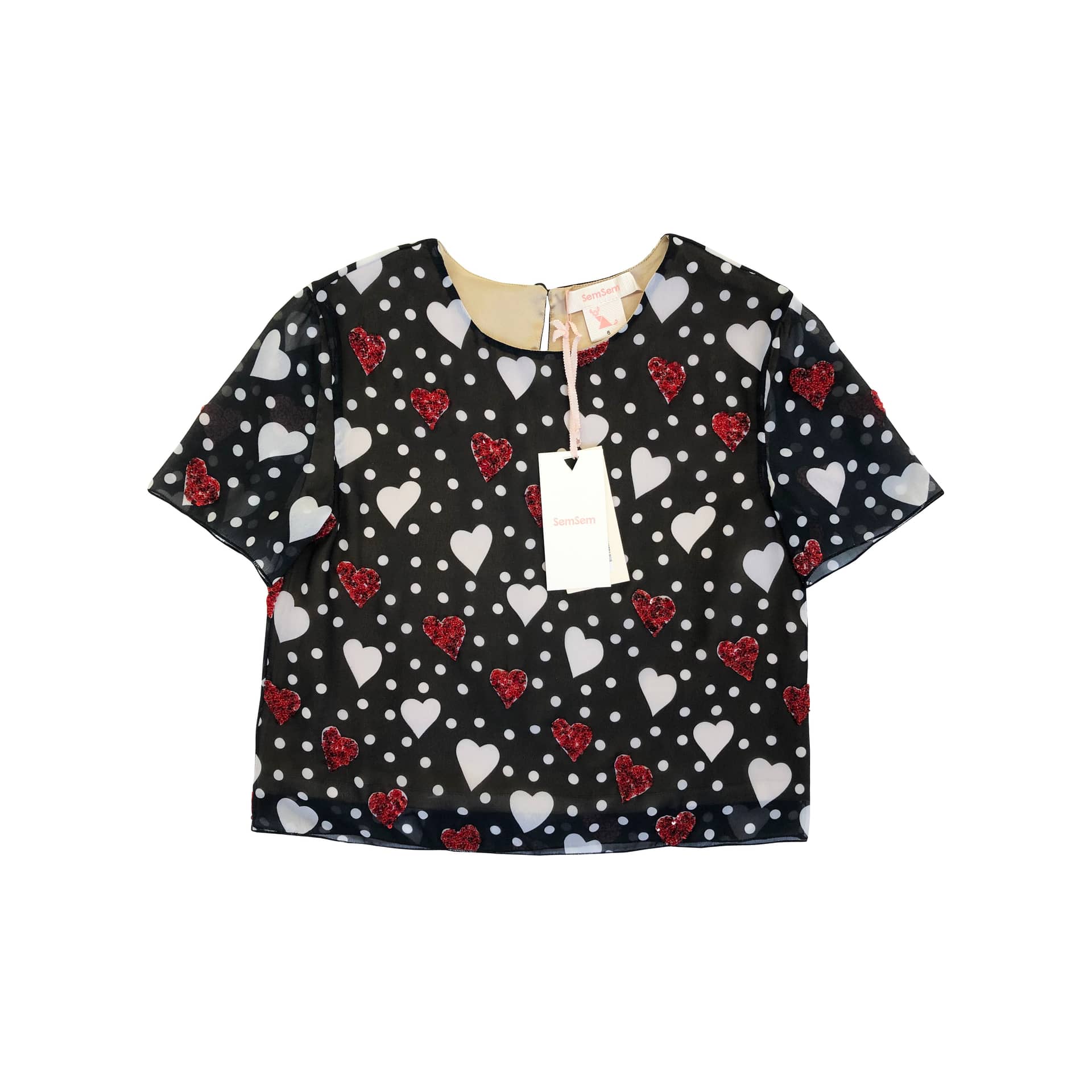 Gharam Beaded Top made by SEMSEM