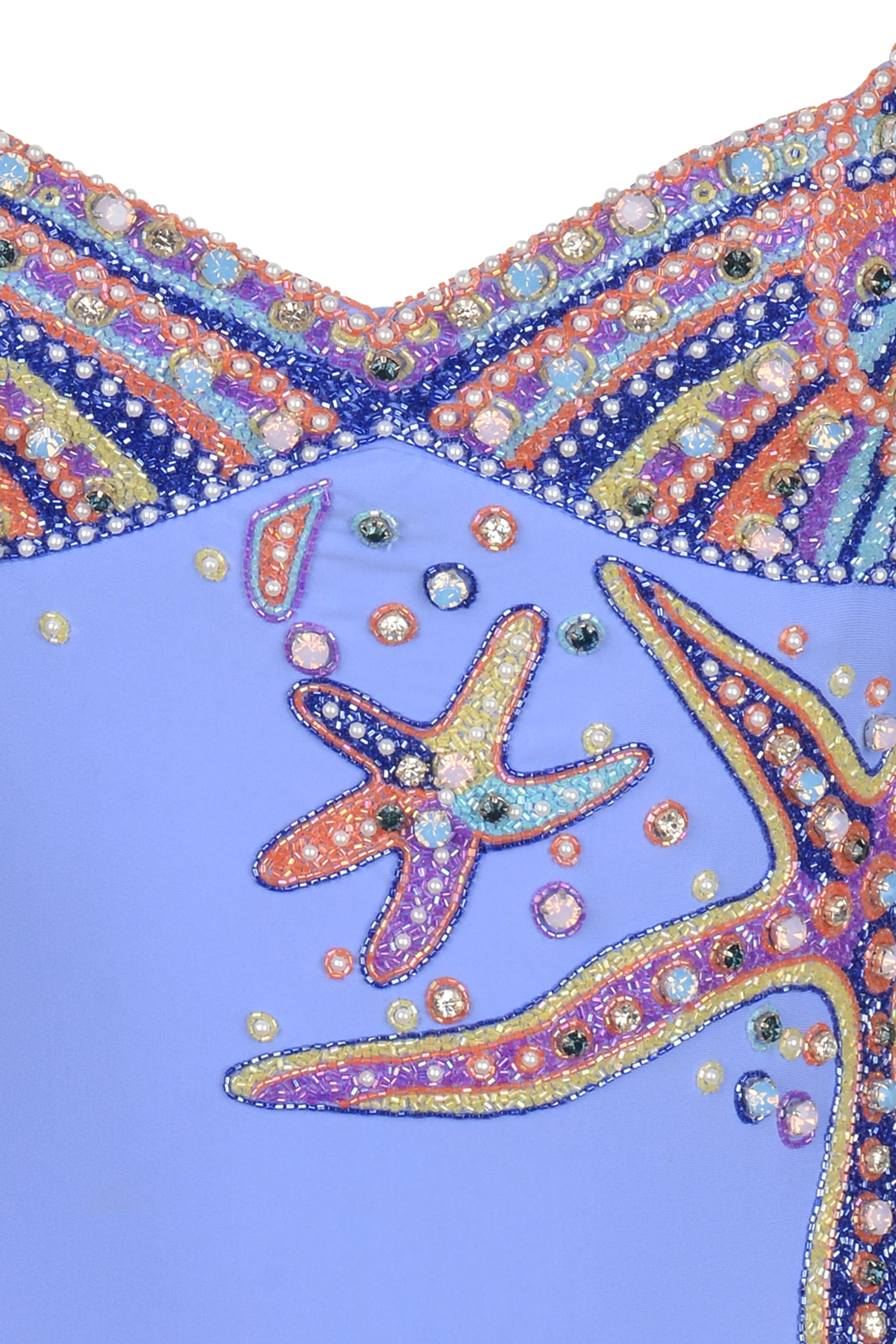 Selene Sea Shell Swimsuit – Daphne Collection made by Oceanus Swimwear