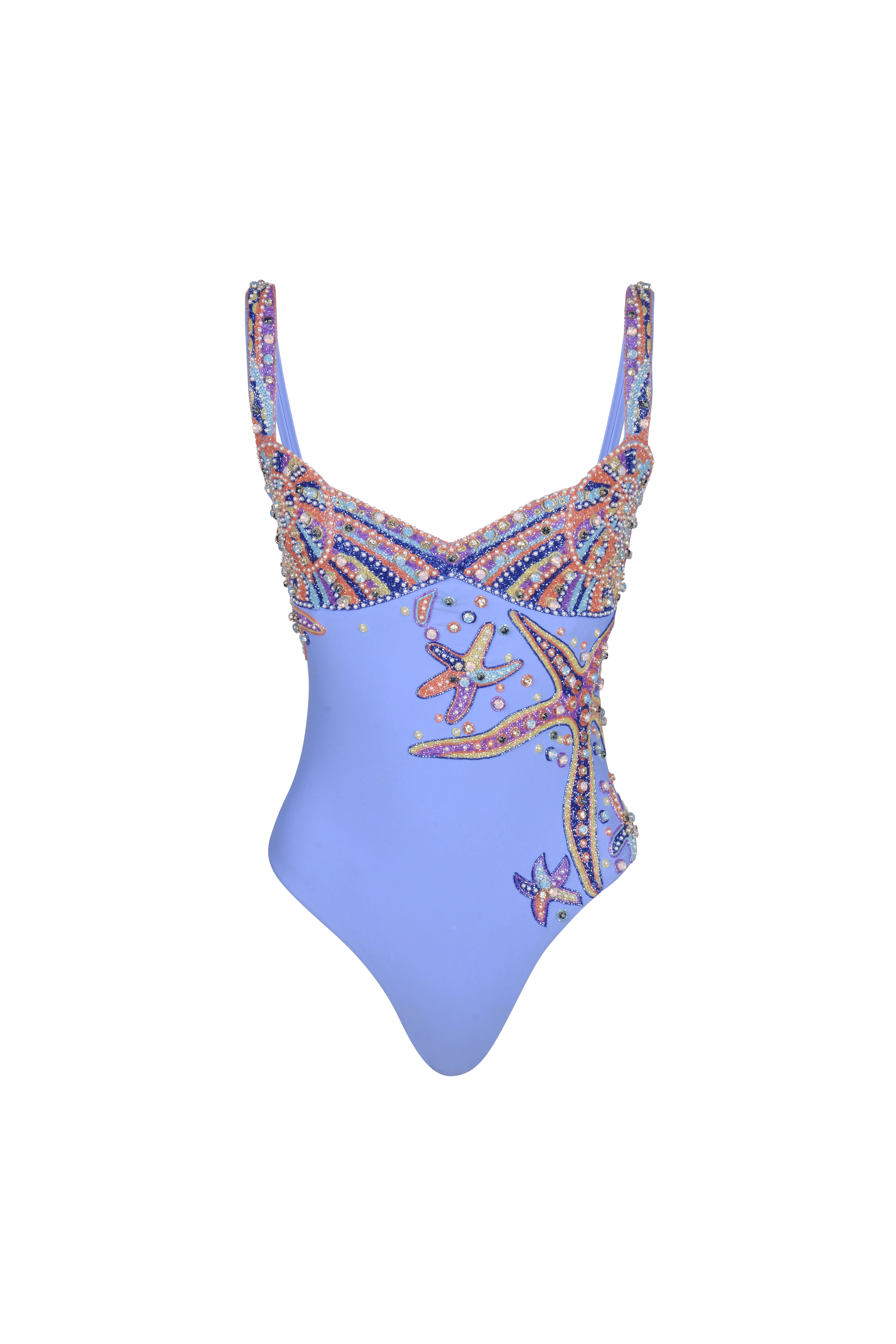 Selene Sea Shell Swimsuit – Daphne Collection made by Oceanus Swimwear