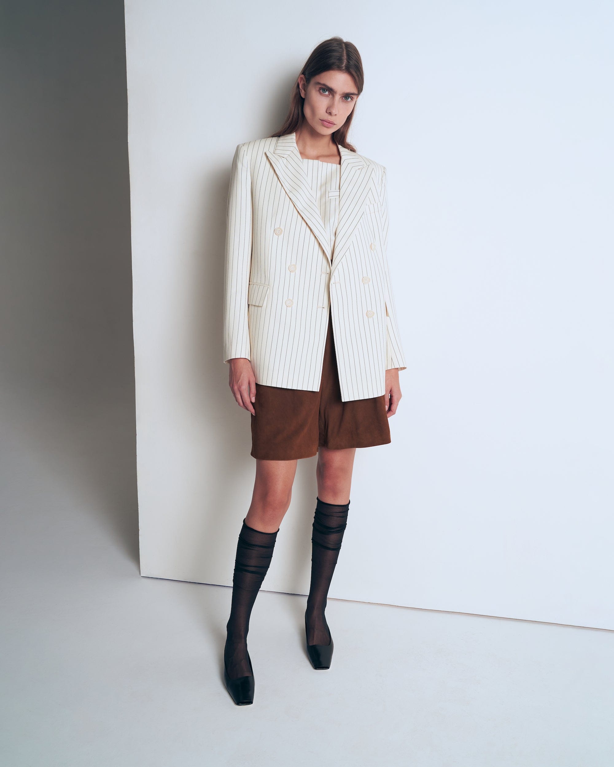 Striped jacket made by A.M.G