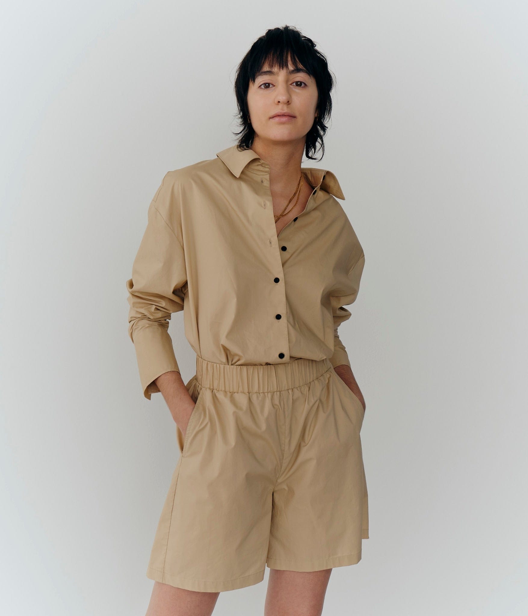 Bryan  Shorts - Safari made by HERSKIND