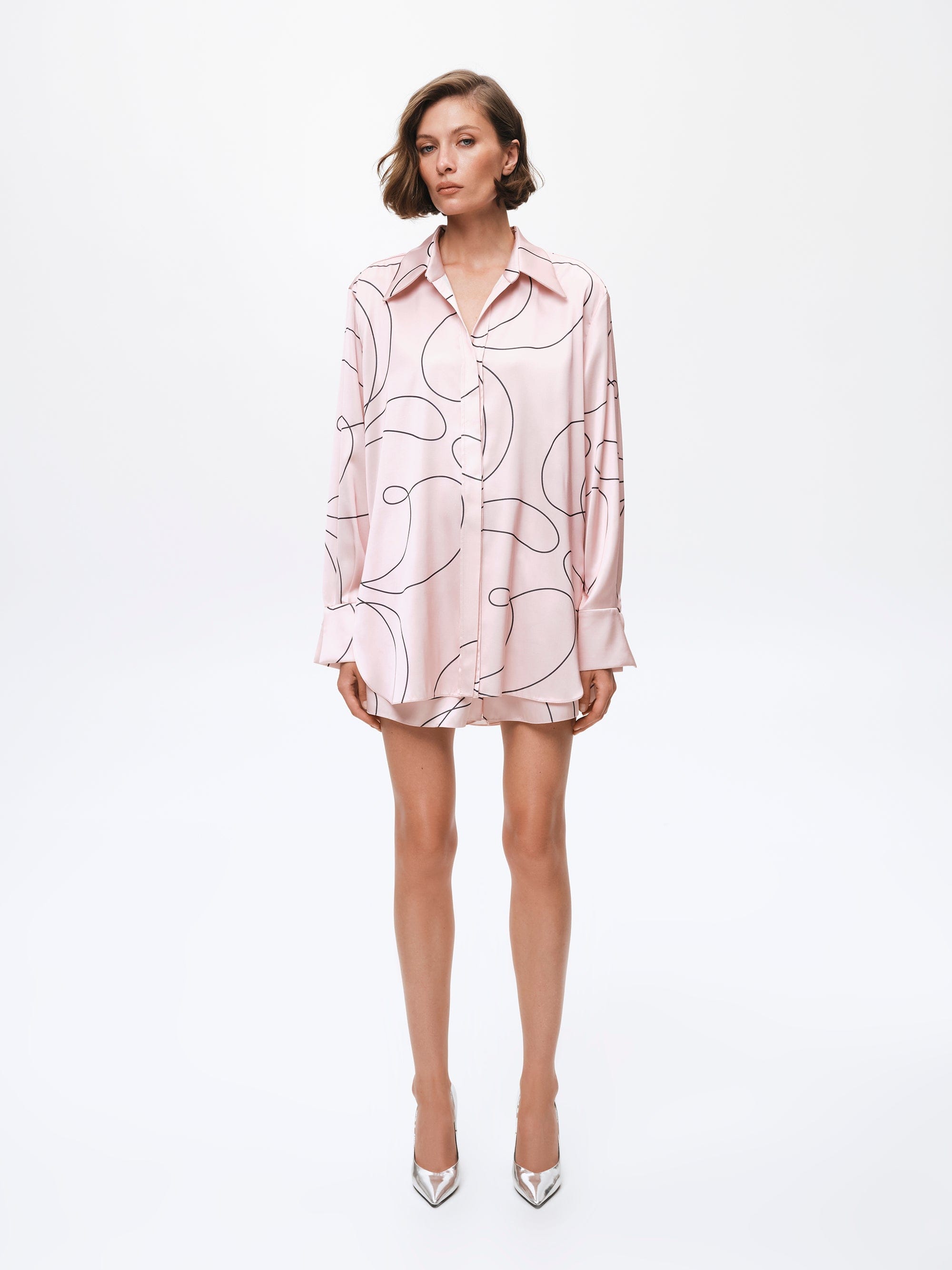 Silk Monogram Suit made by Gasanova