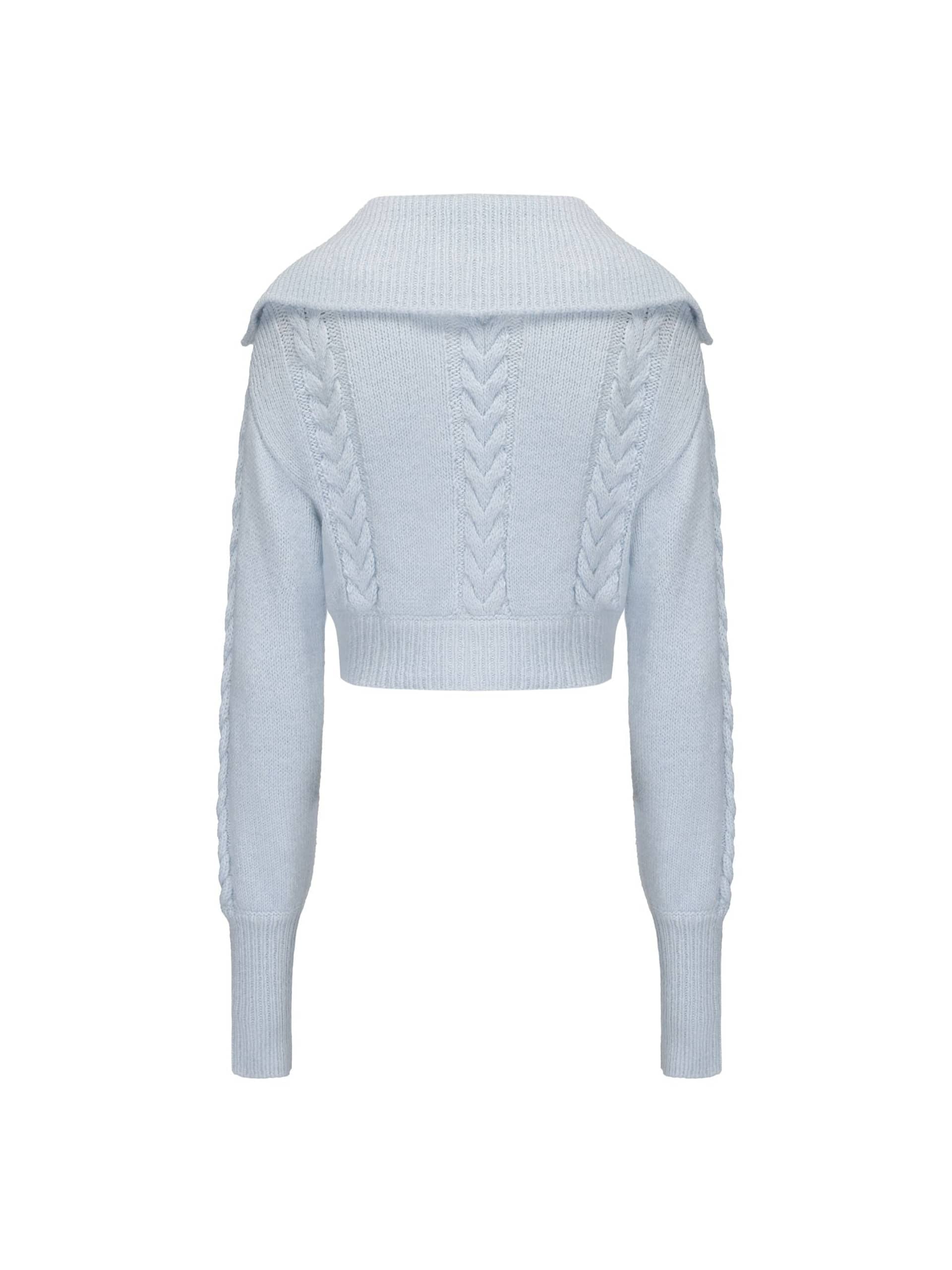 Addison Coat + Scarf Set (Blue) made by Nana Jacqueline