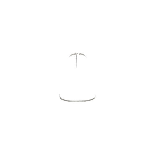 Silver crystals bow top made by Daniele Morena