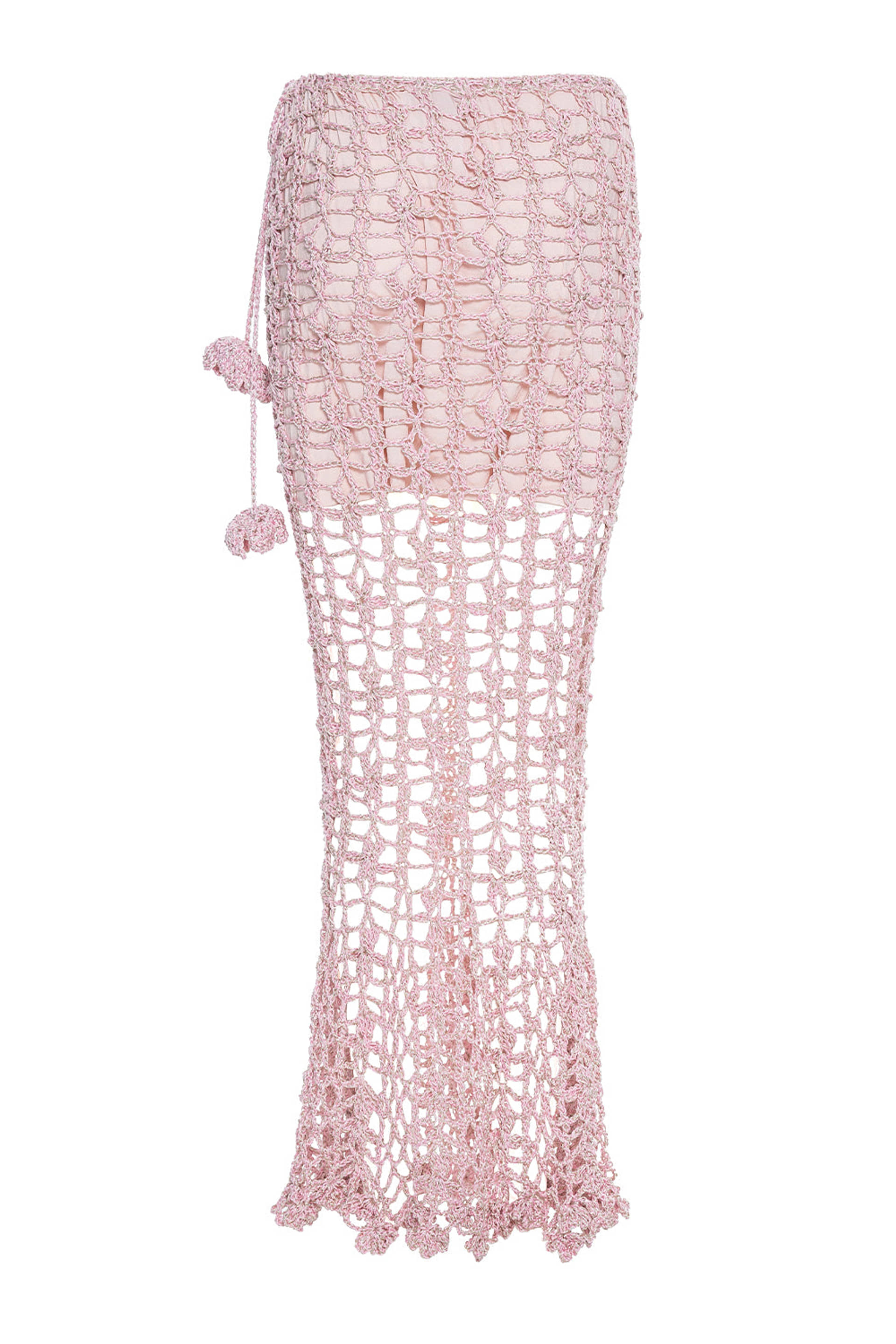 Pink Vanilla Handmade Knit Skirt made by ANDREEVA