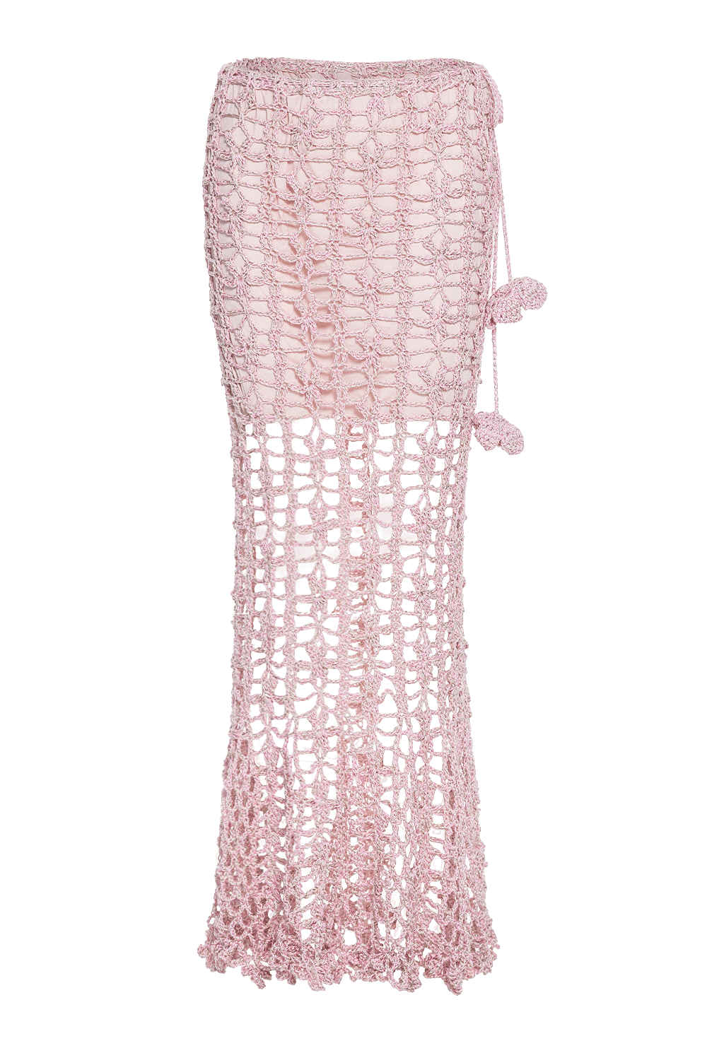 Pink Vanilla Handmade Knit Skirt made by ANDREEVA