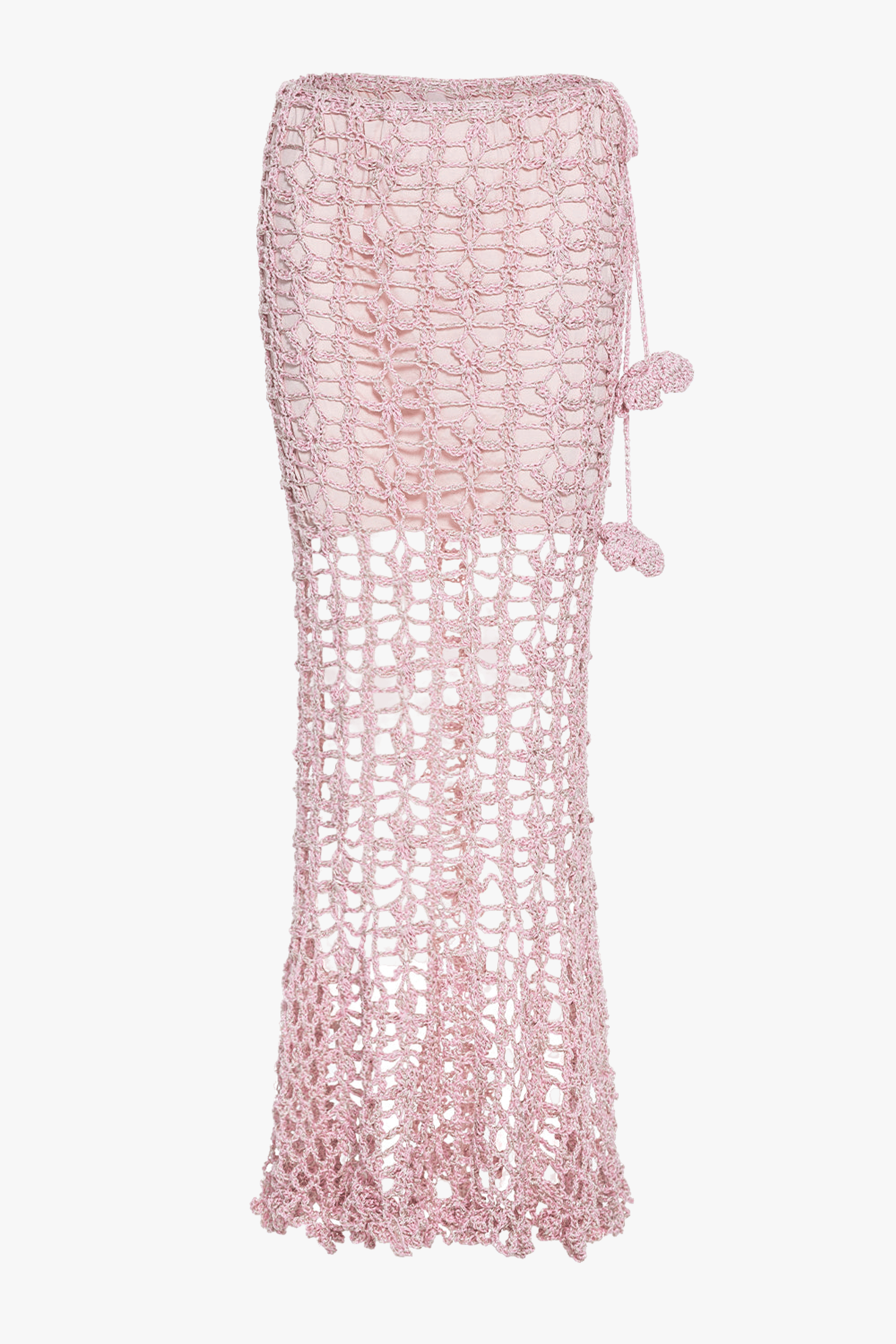 Pink Vanilla Handmade Knit Skirt made by ANDREEVA