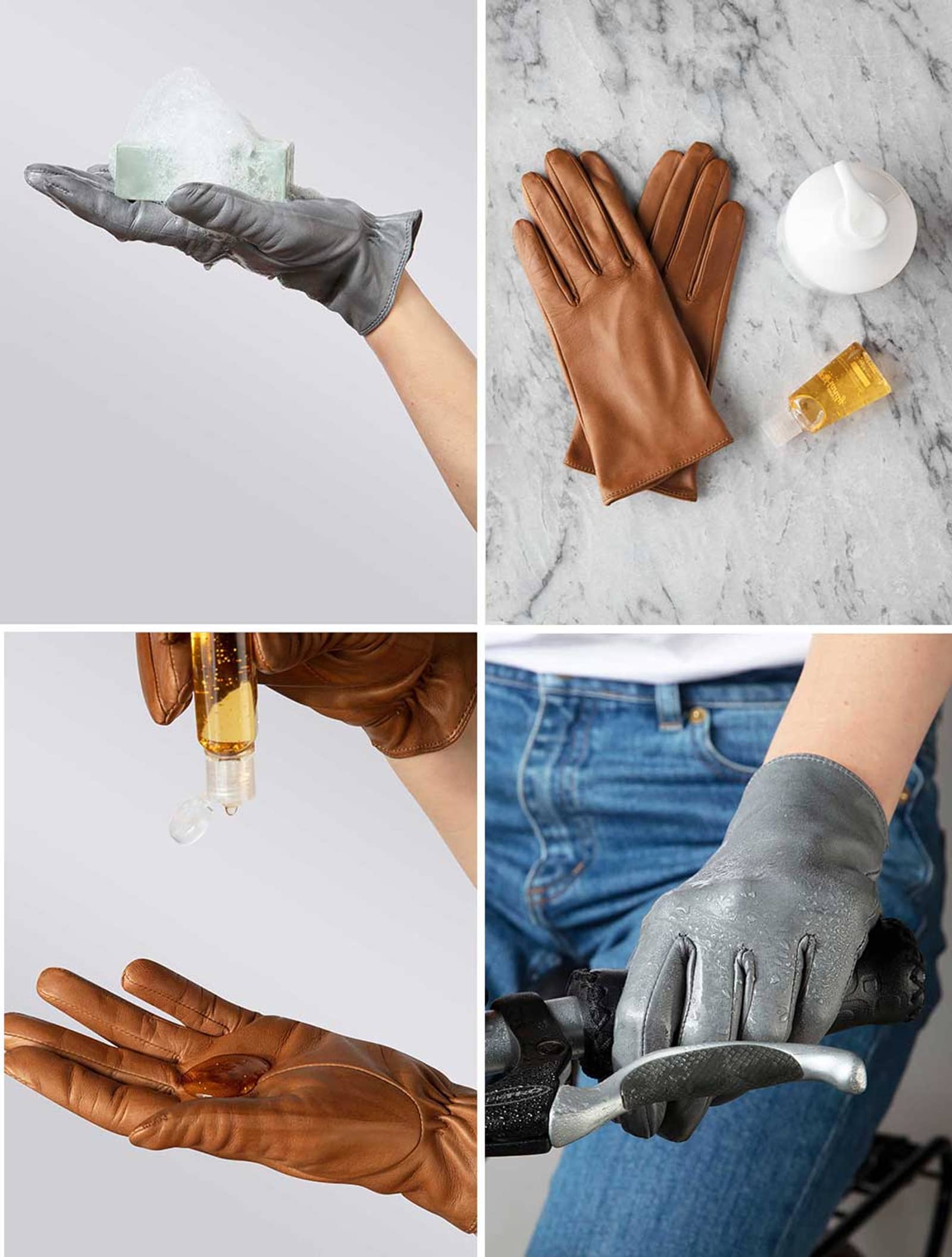 Washable Leather London Tan made by Handsome Stockholm