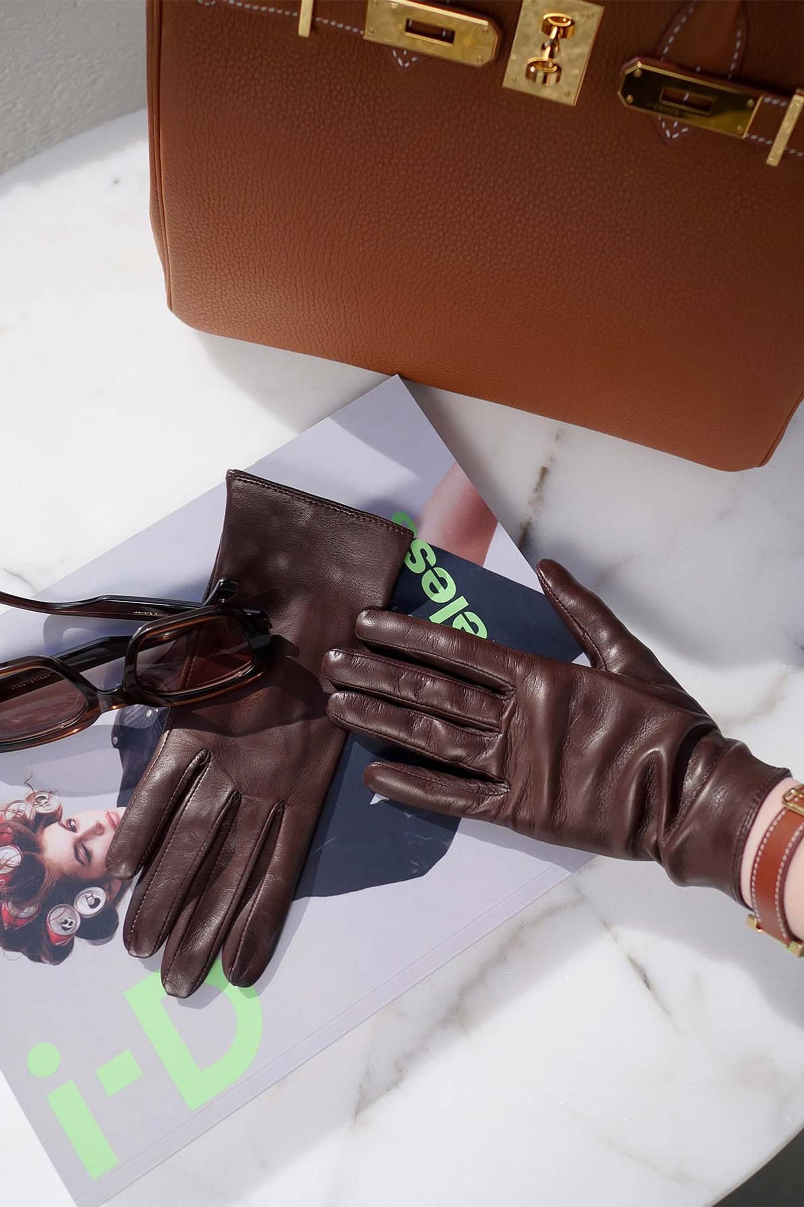 Washable Leather London Tan made by Handsome Stockholm