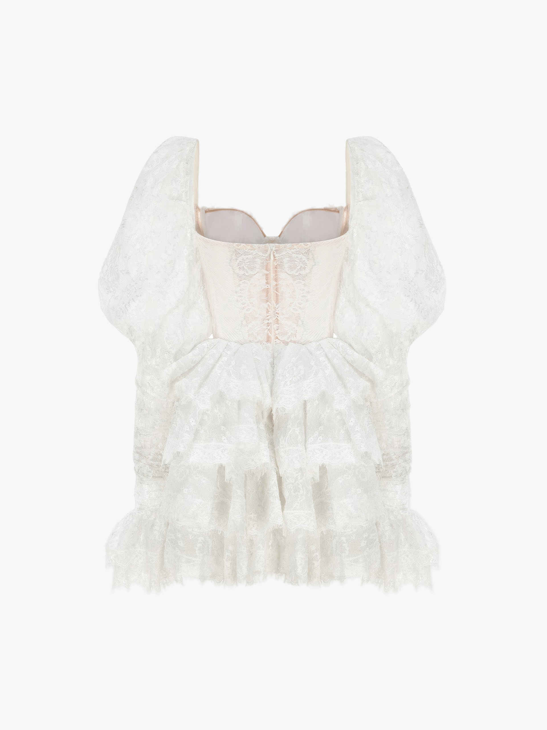 Penelope Lace Dress (White) made by Nana Jacqueline