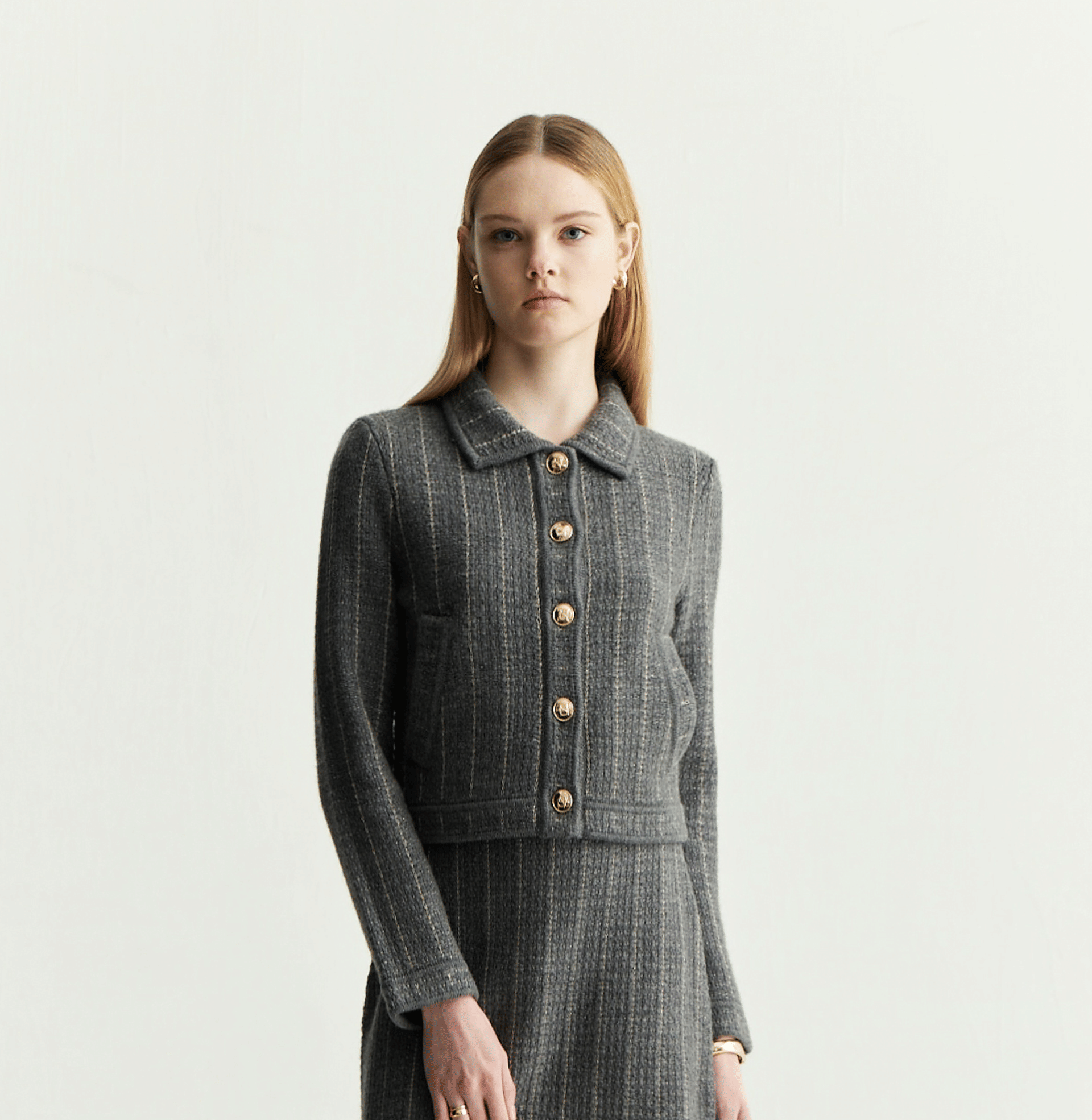 FANCY BOUCLÉ BLOSUON made by CRUSH Collection