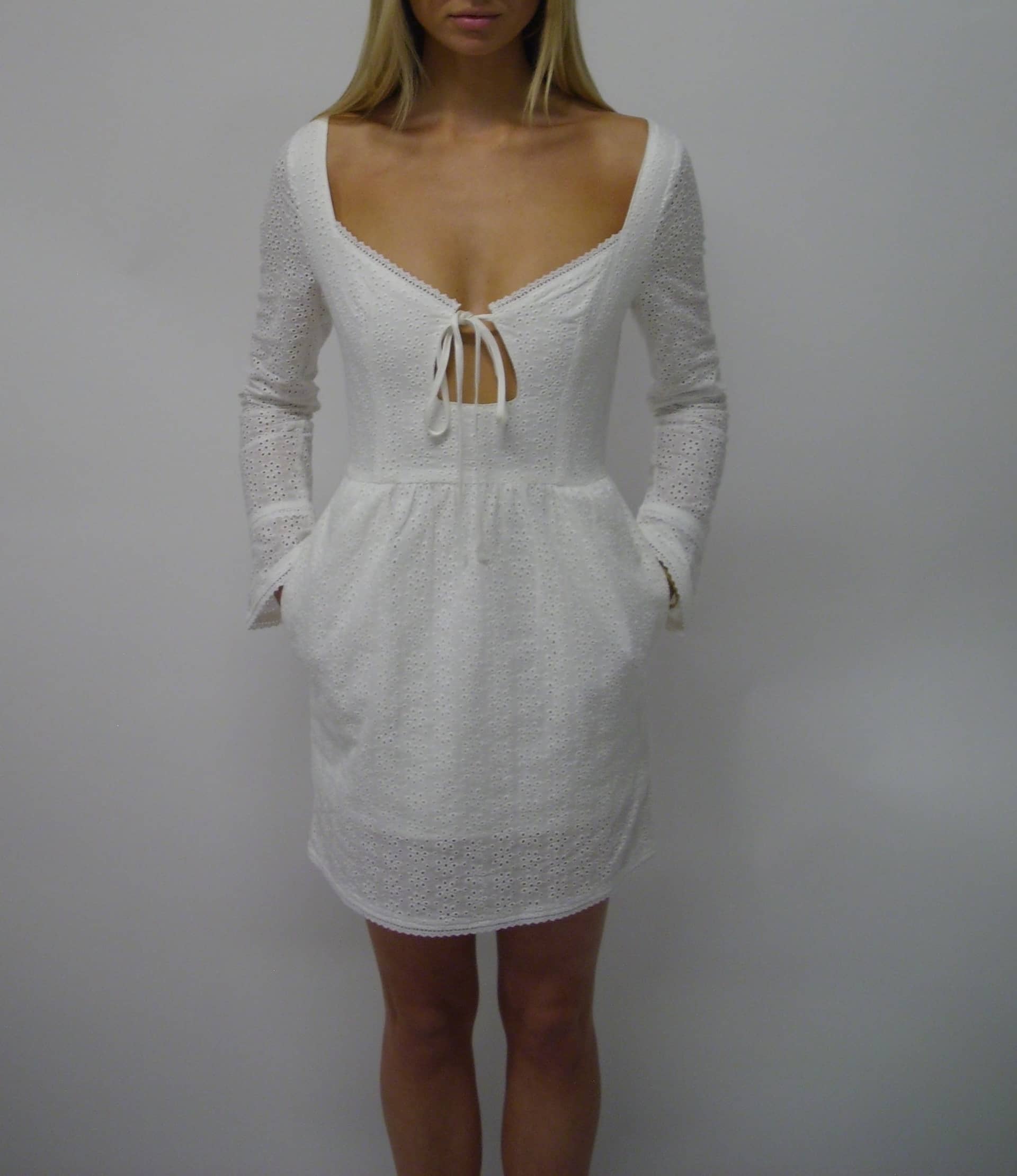 Broderie Anglaise dress made by CLOEYS