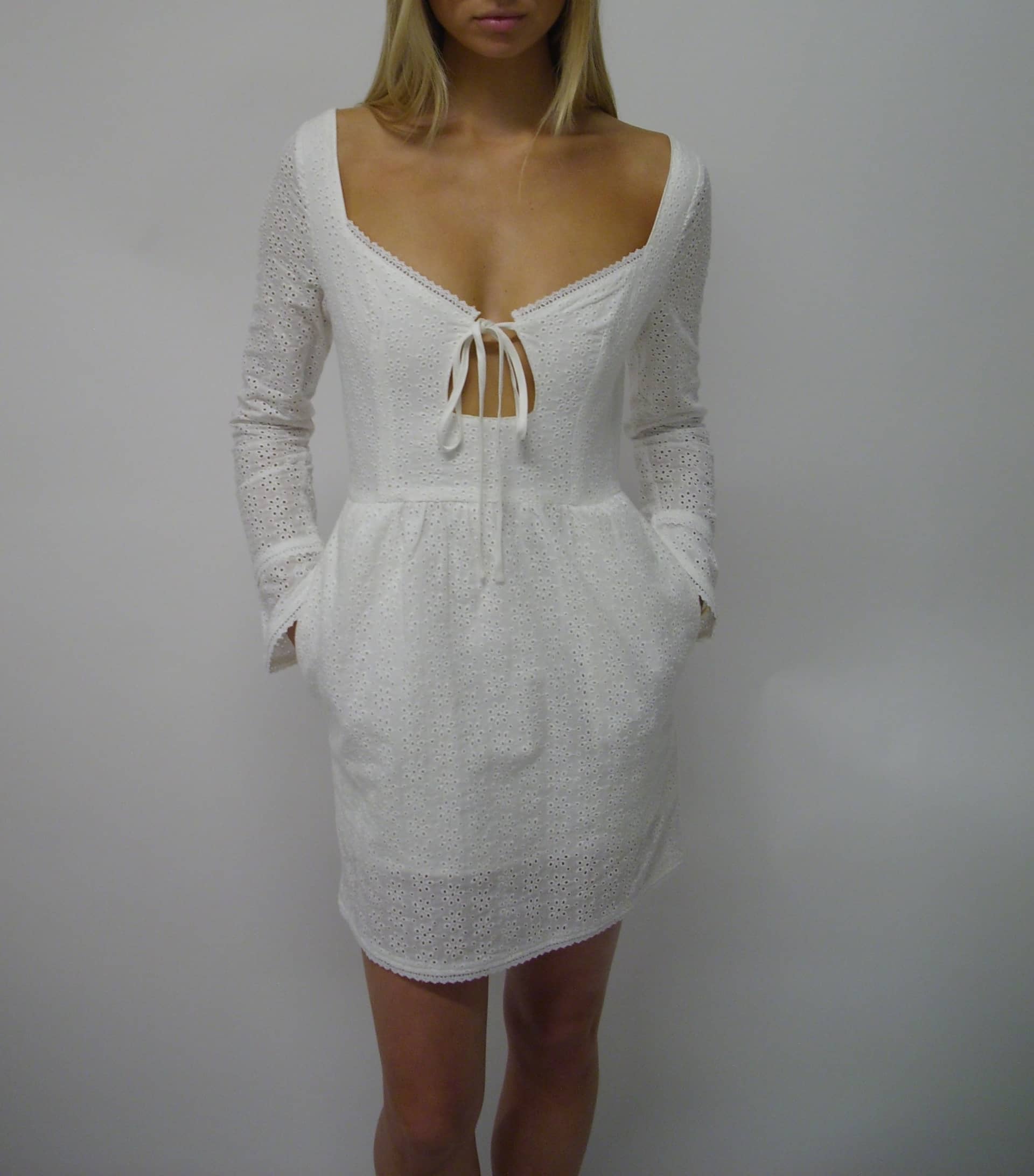Broderie Anglaise dress made by CLOEYS