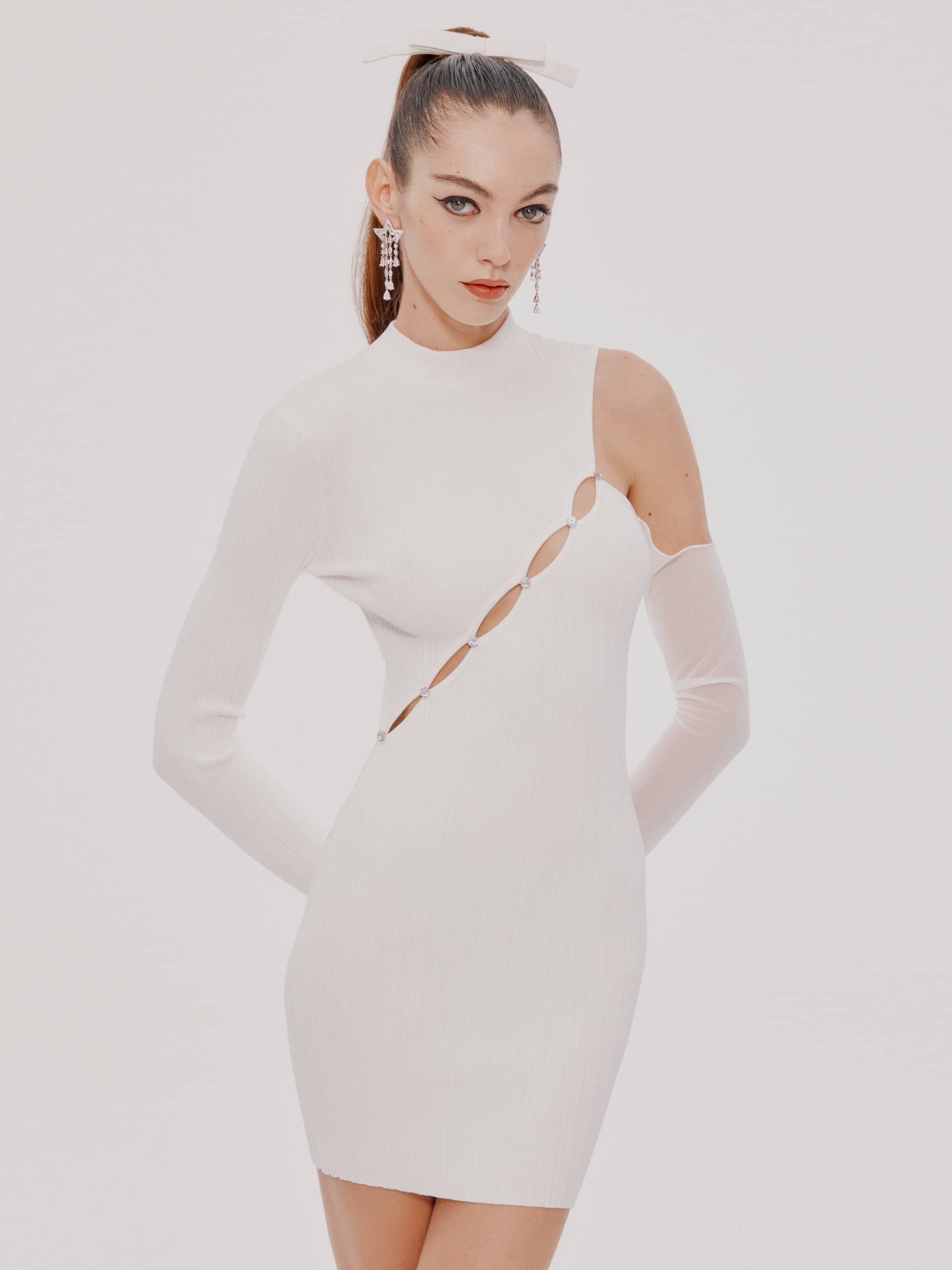 Maggie Dress White (Final Sale) made by Nana Jacqueline