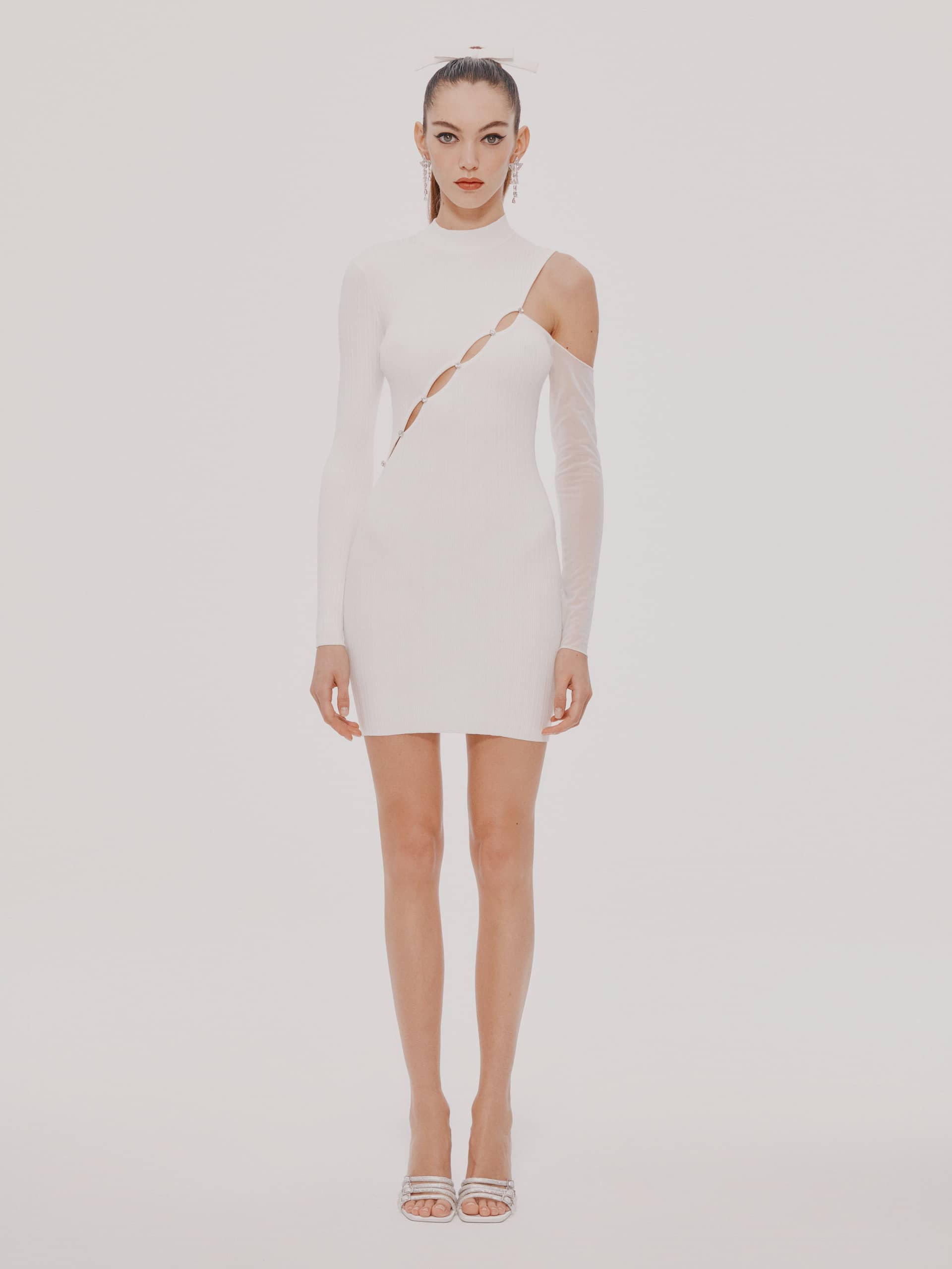 Maggie Dress White (Final Sale) made by Nana Jacqueline