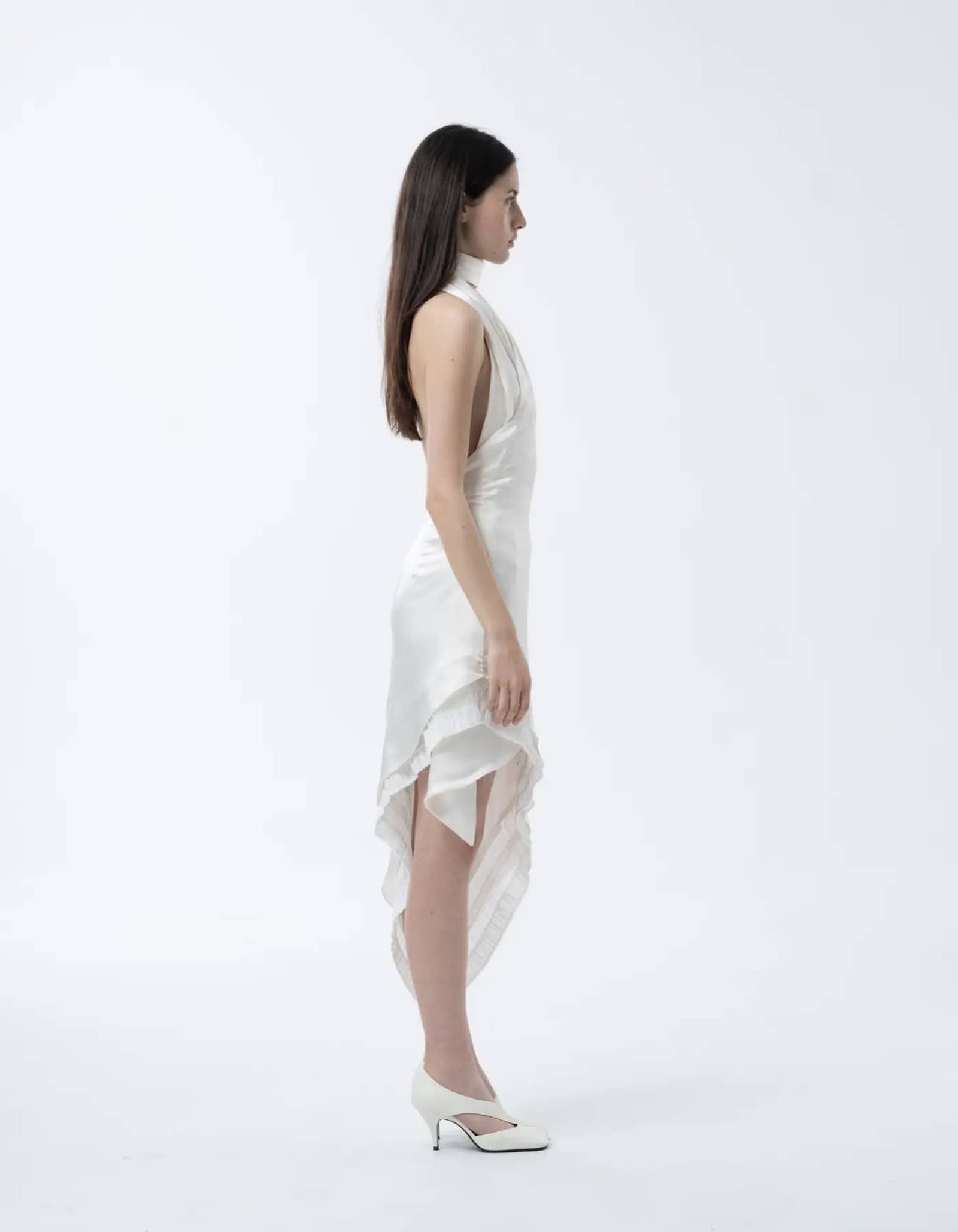 NYRE Silk Midi Dress made by MAET