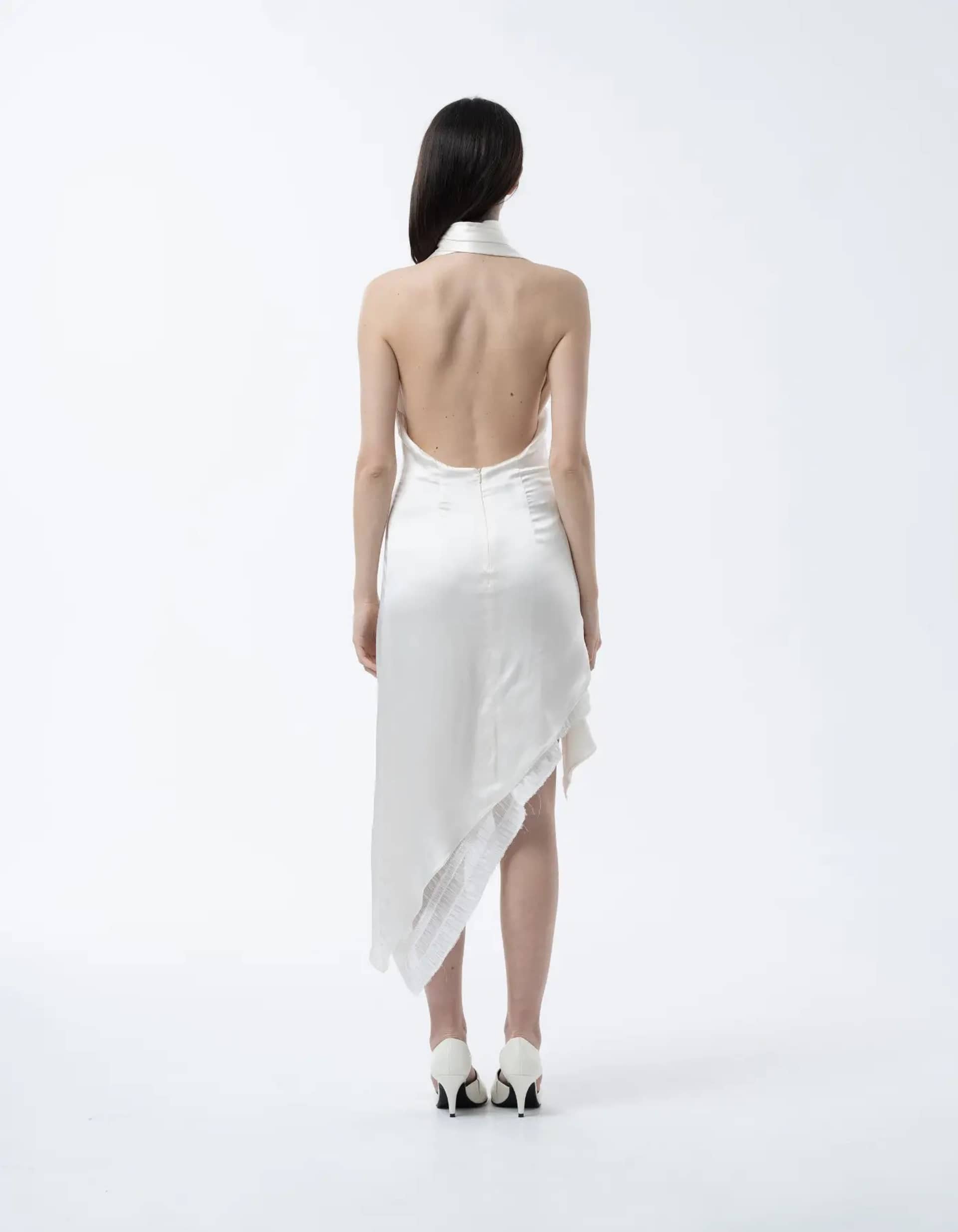 NYRE Silk Midi Dress made by MAET