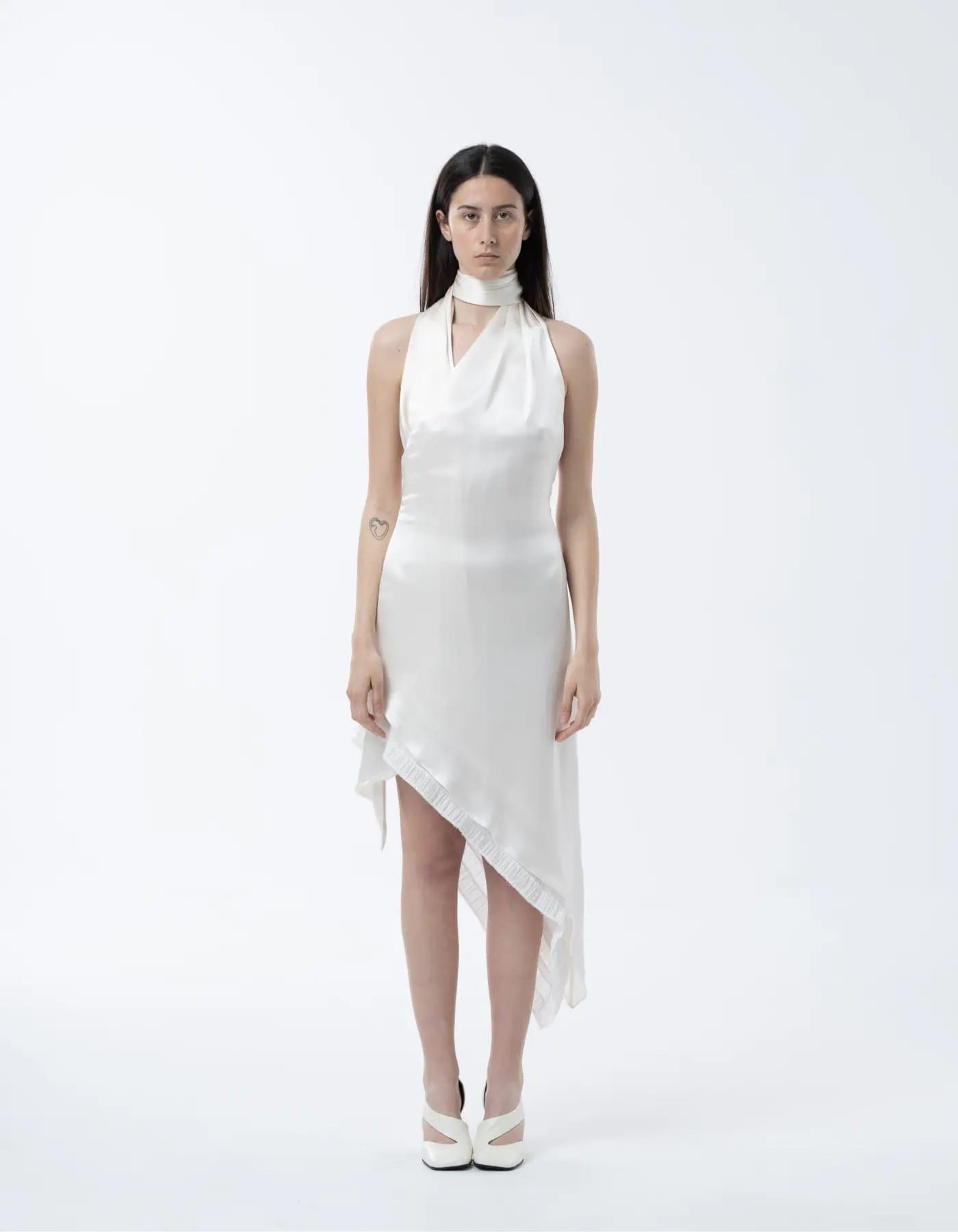 NYRE Silk Midi Dress made by MAET