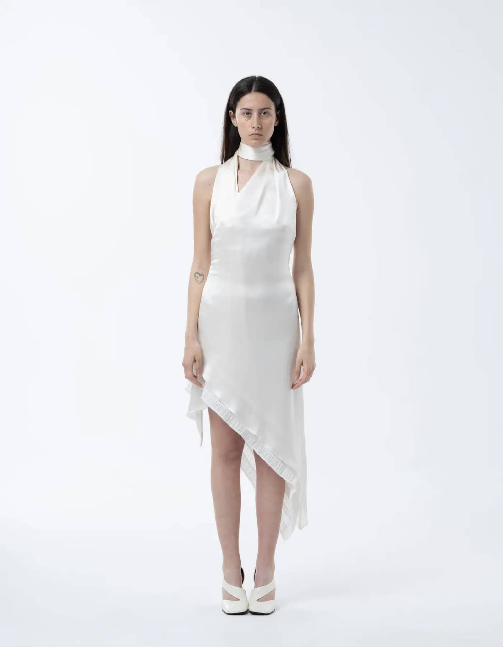 NYRE Silk Midi Dress made by MAET