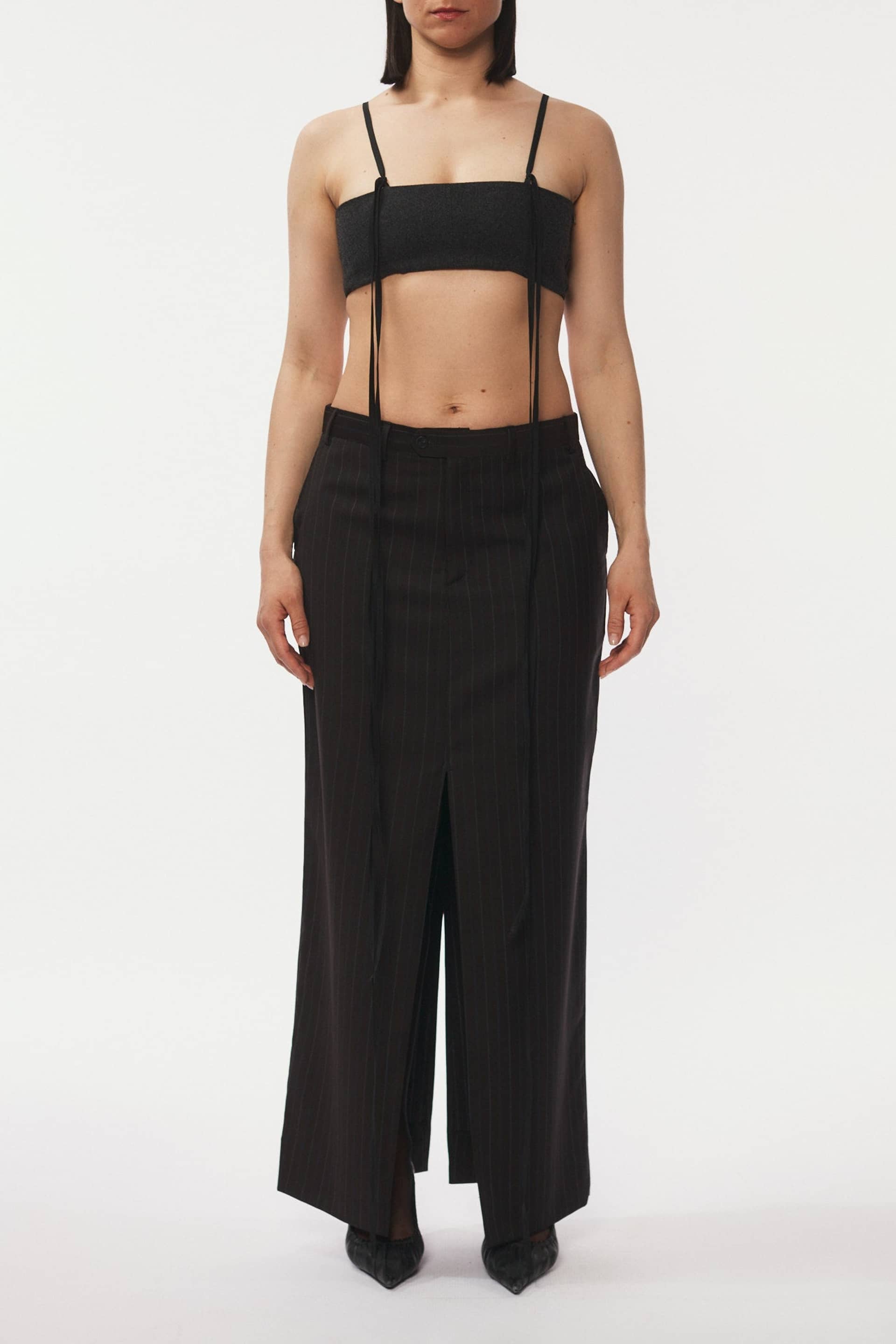 Bandeau Top Wool - Grey made by Gemme Collective