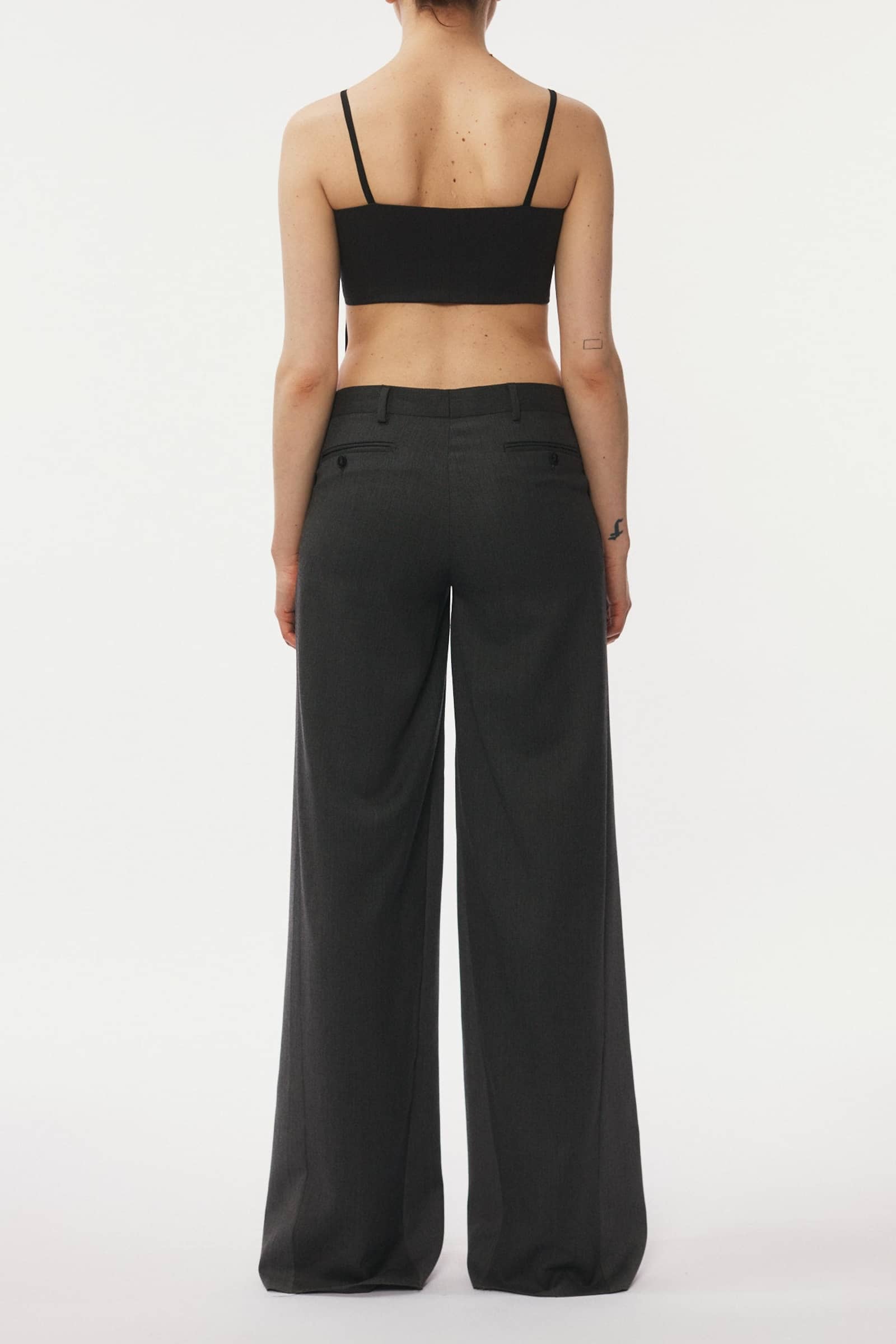 Bandeau Top Wool - Grey made by Gemme Collective