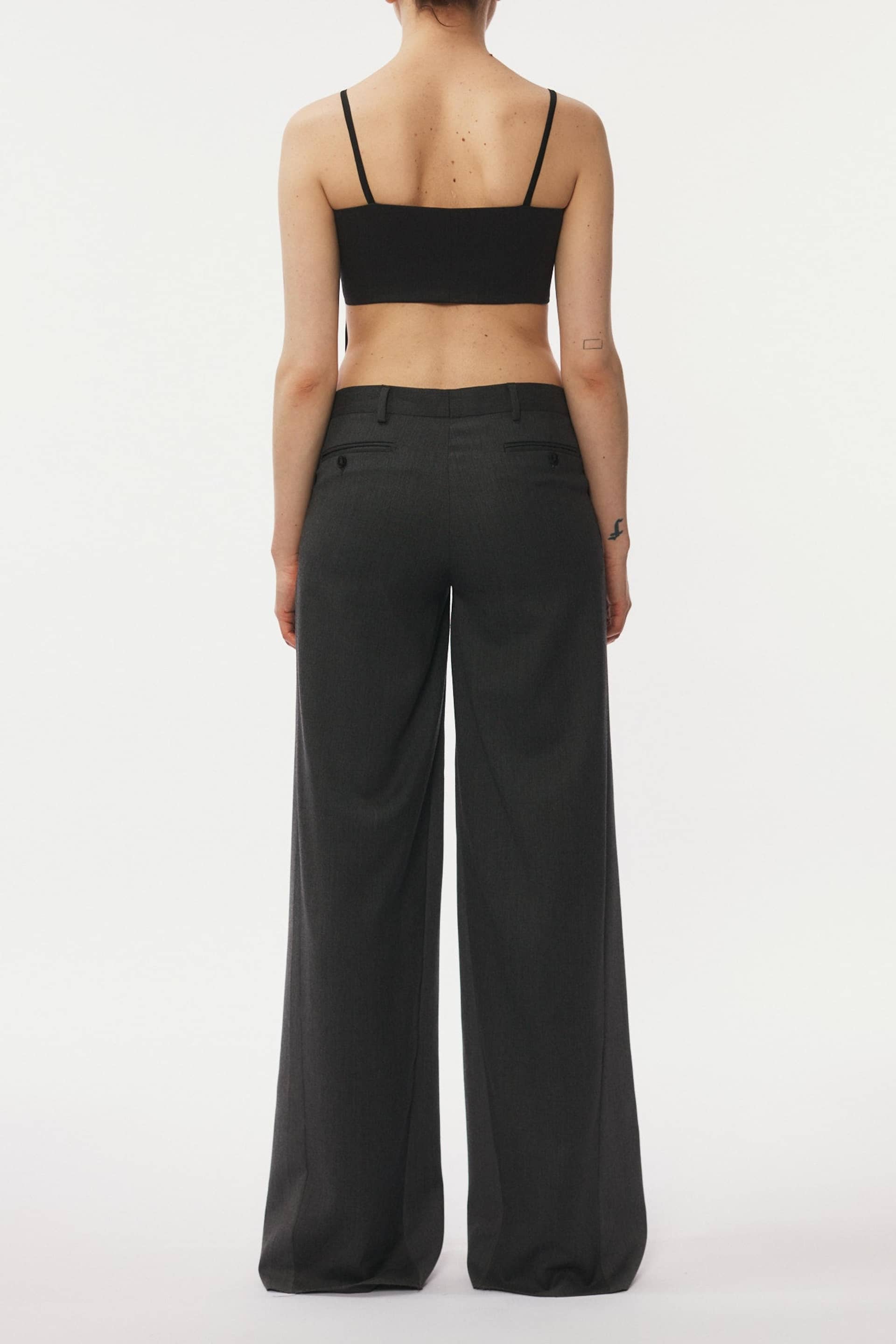 Bandeau Top Wool - Grey made by Gemme Collective