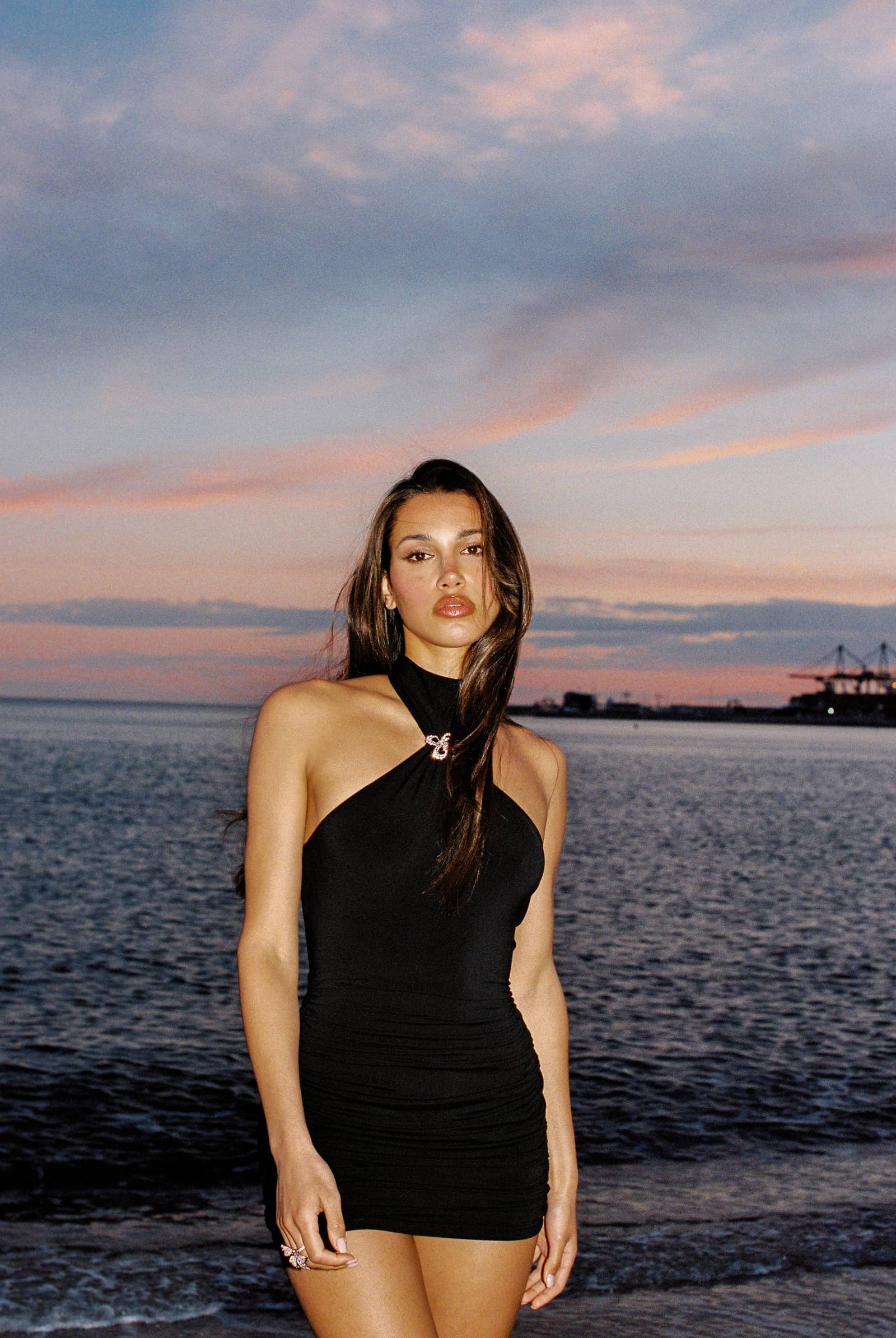 Nova Dress (Black) made by Nana Jacqueline