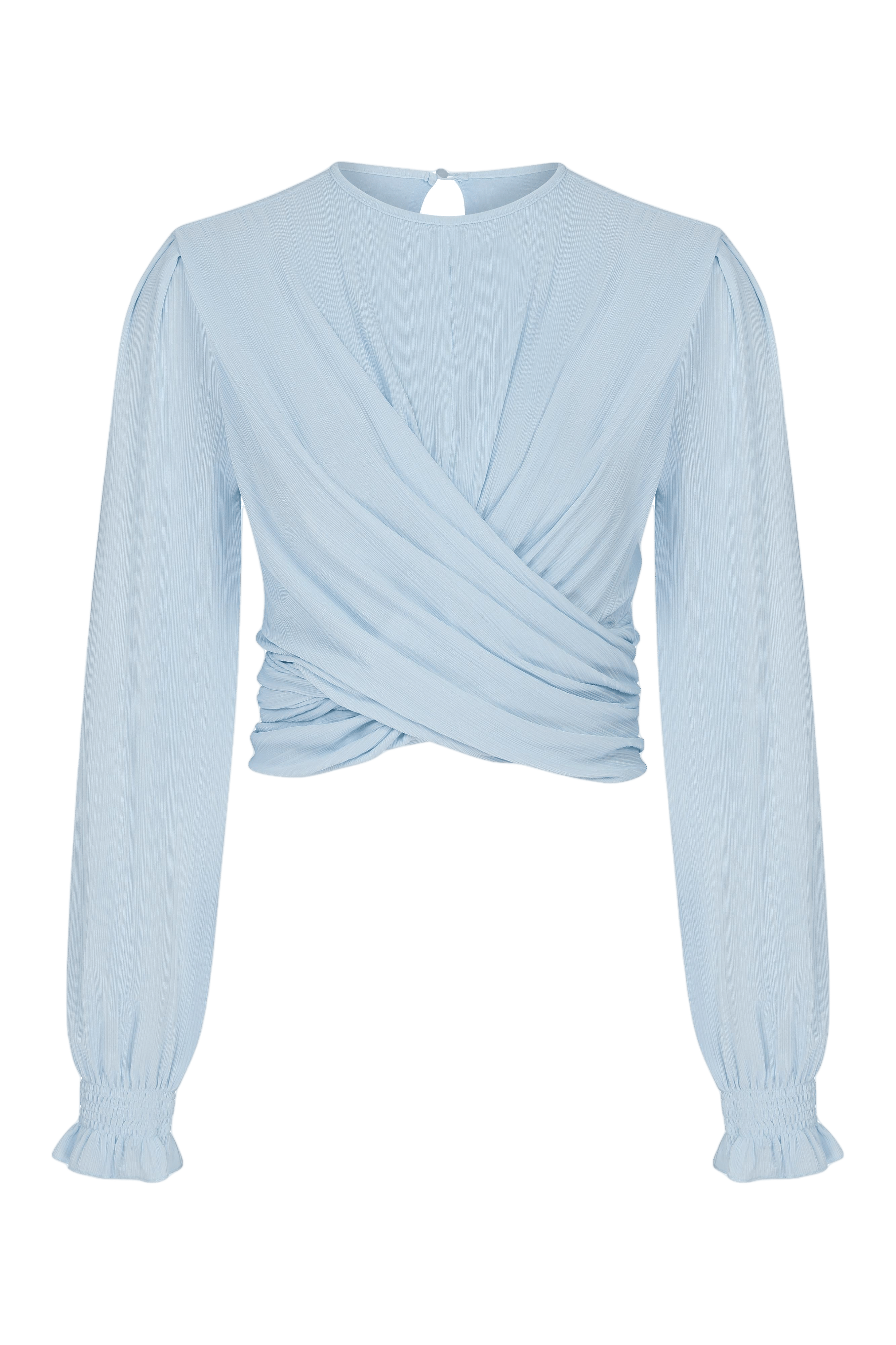 Orvell Light-Weight Knitted Drapped Top made by Nazli Ceren