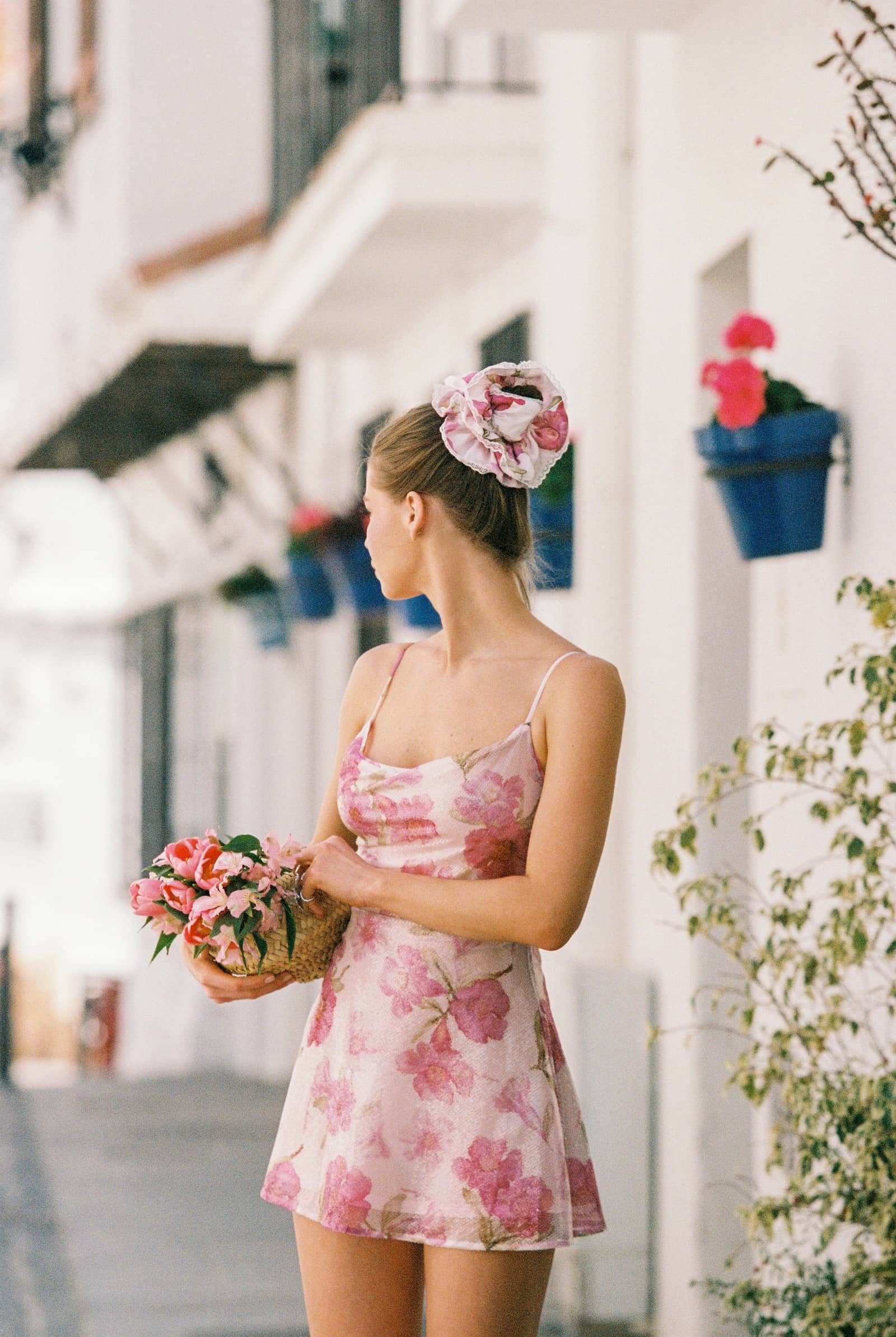 Aria Dress (Pink) made by Nana Jacqueline