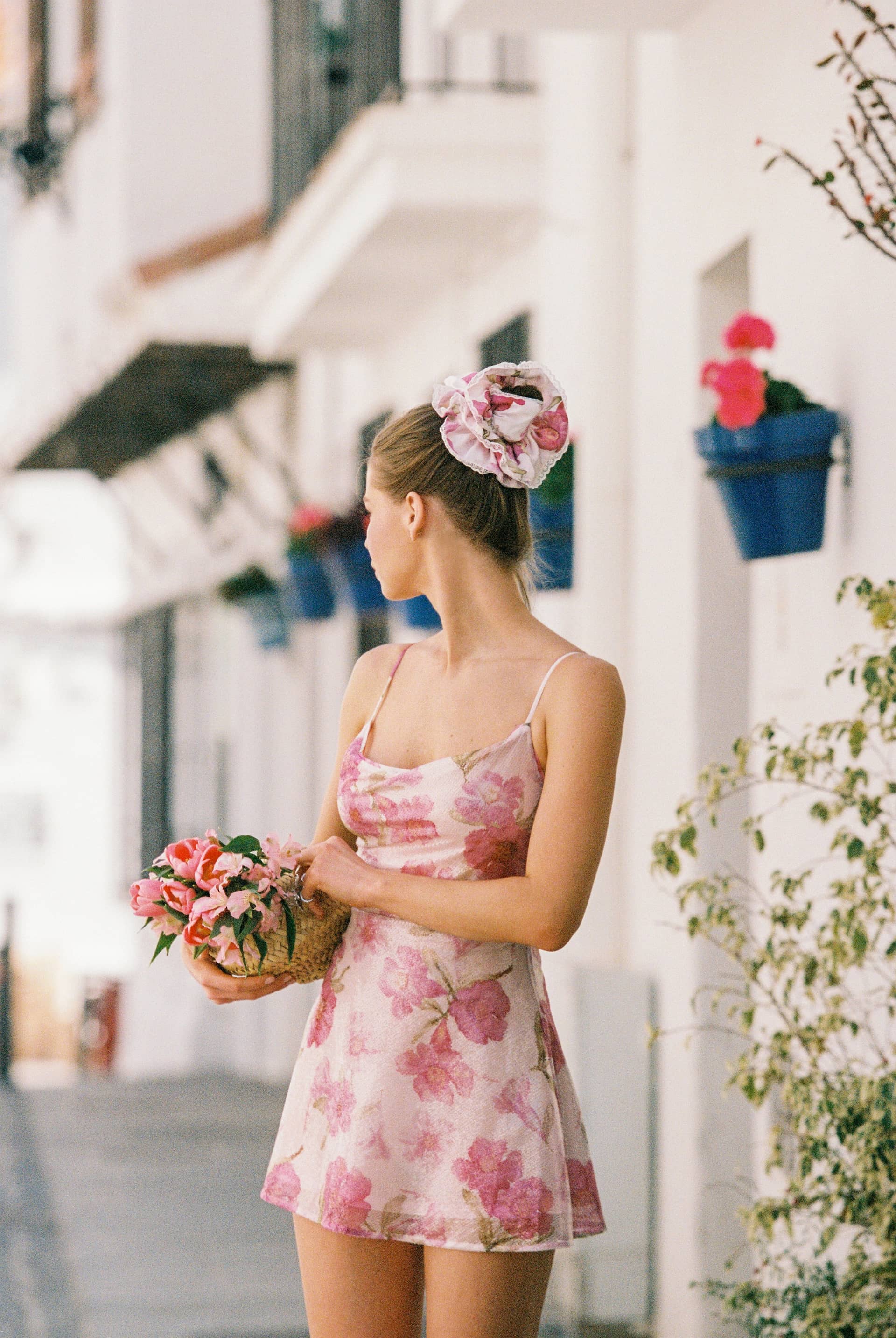 Aria Dress (Pink) made by Nana Jacqueline