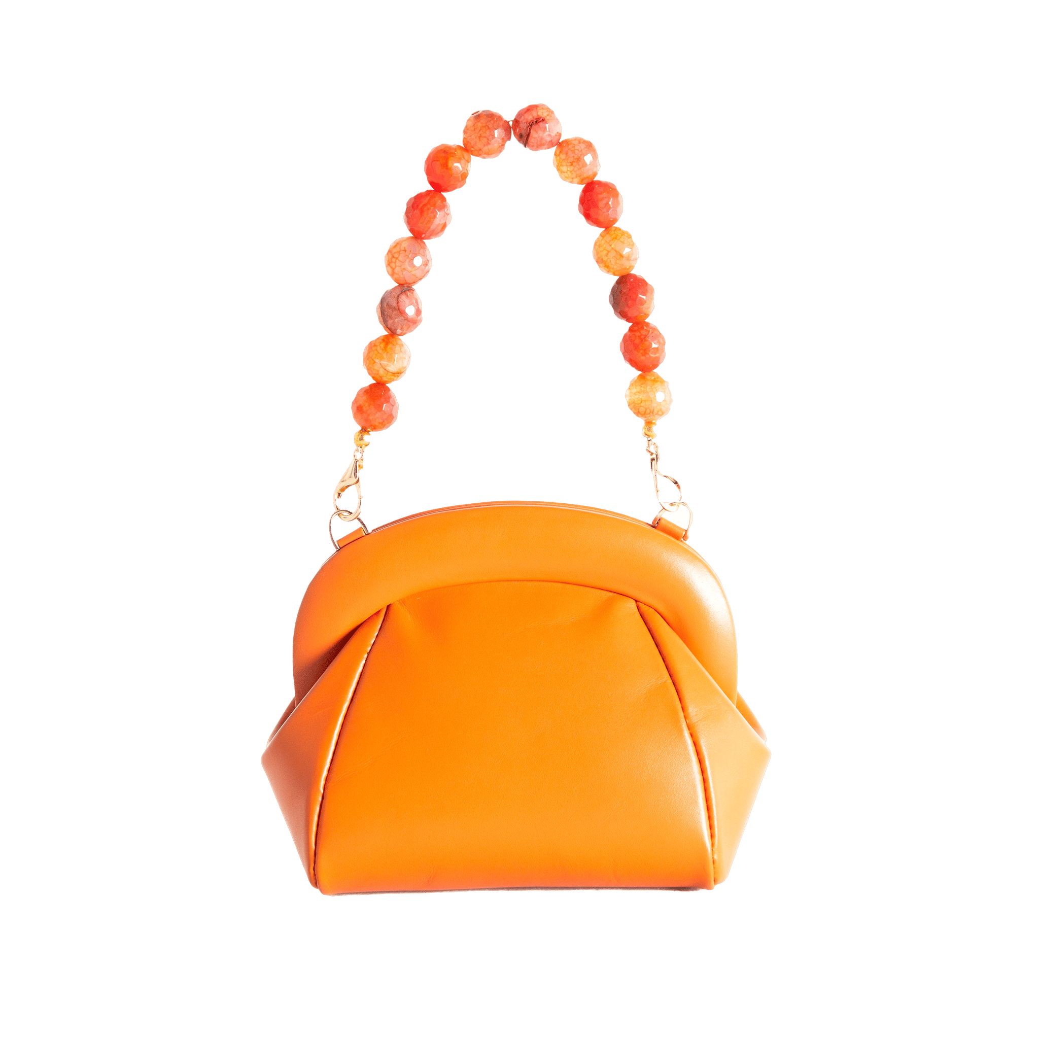 Hamsa - Orange - Mini Bag made by ALIEL