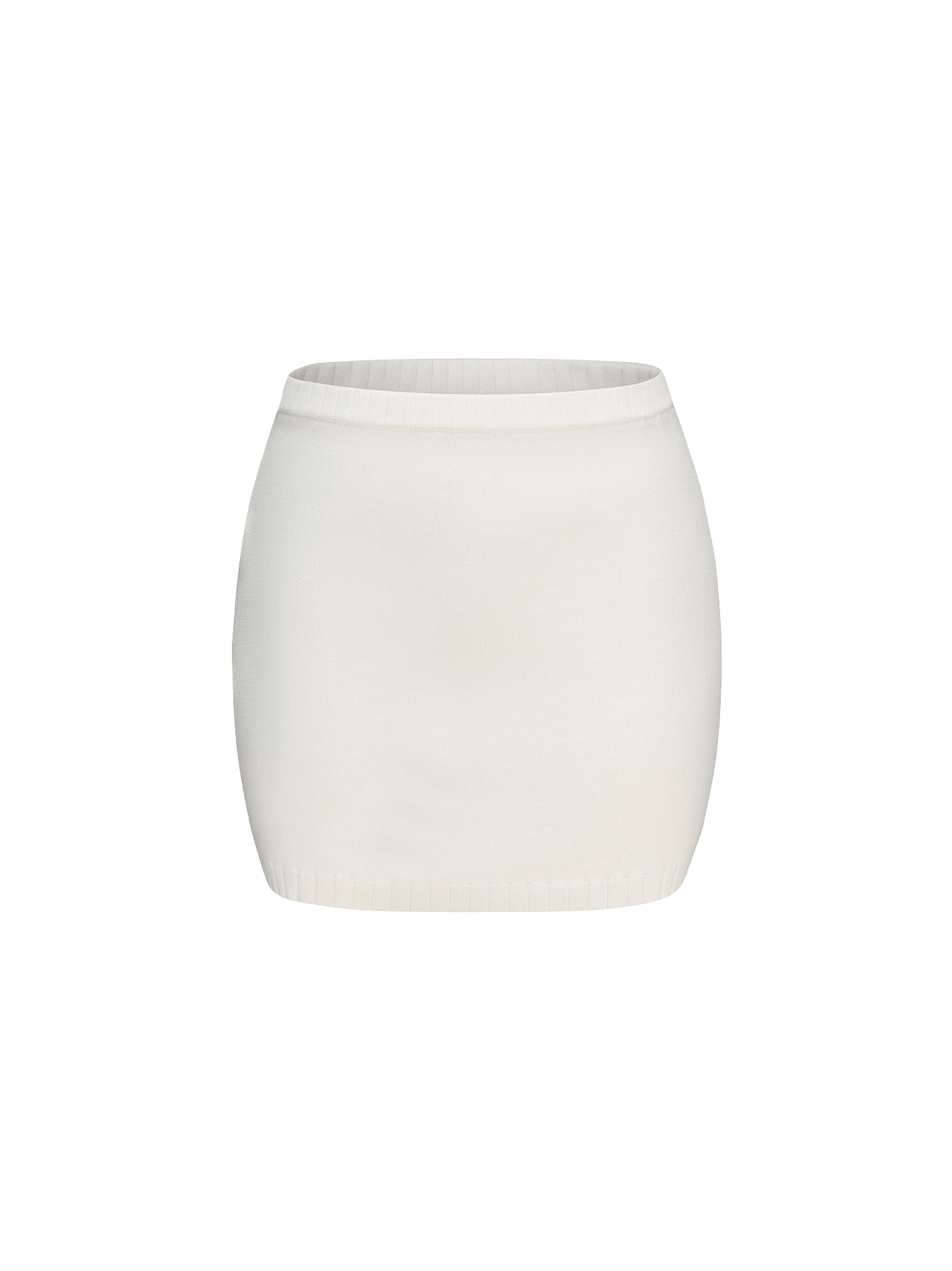 Kennedy Knit Skirt (White) made by Nana Jacqueline