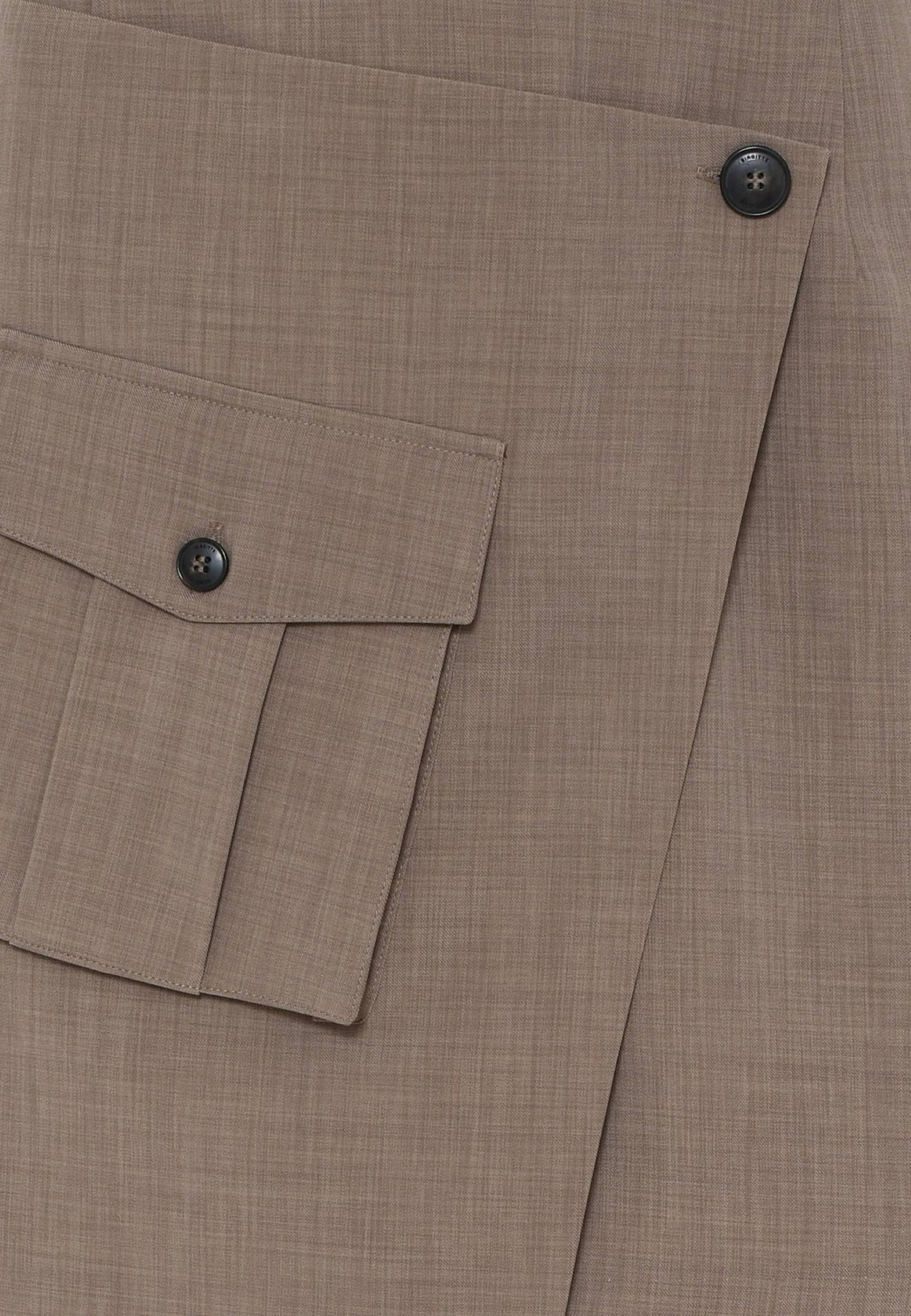 Carolina Skirt - Rock in Brown made by HERSKIND