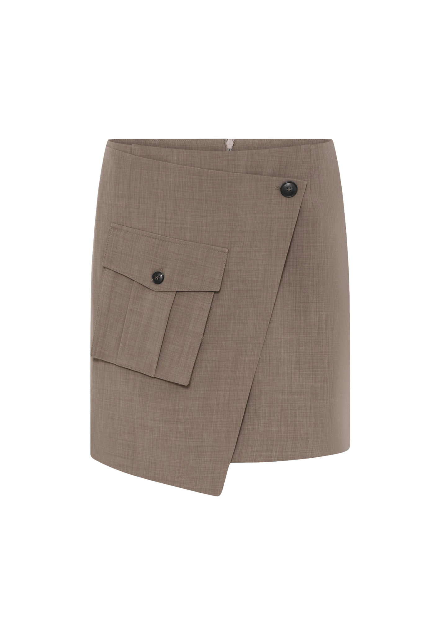 Carolina Skirt - Rock in Brown made by HERSKIND