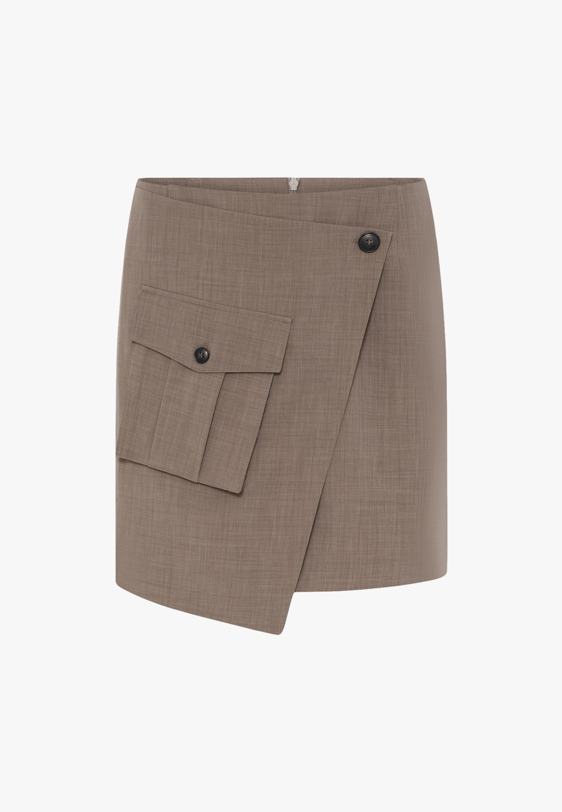 Carolina Skirt - Rock in Brown made by HERSKIND