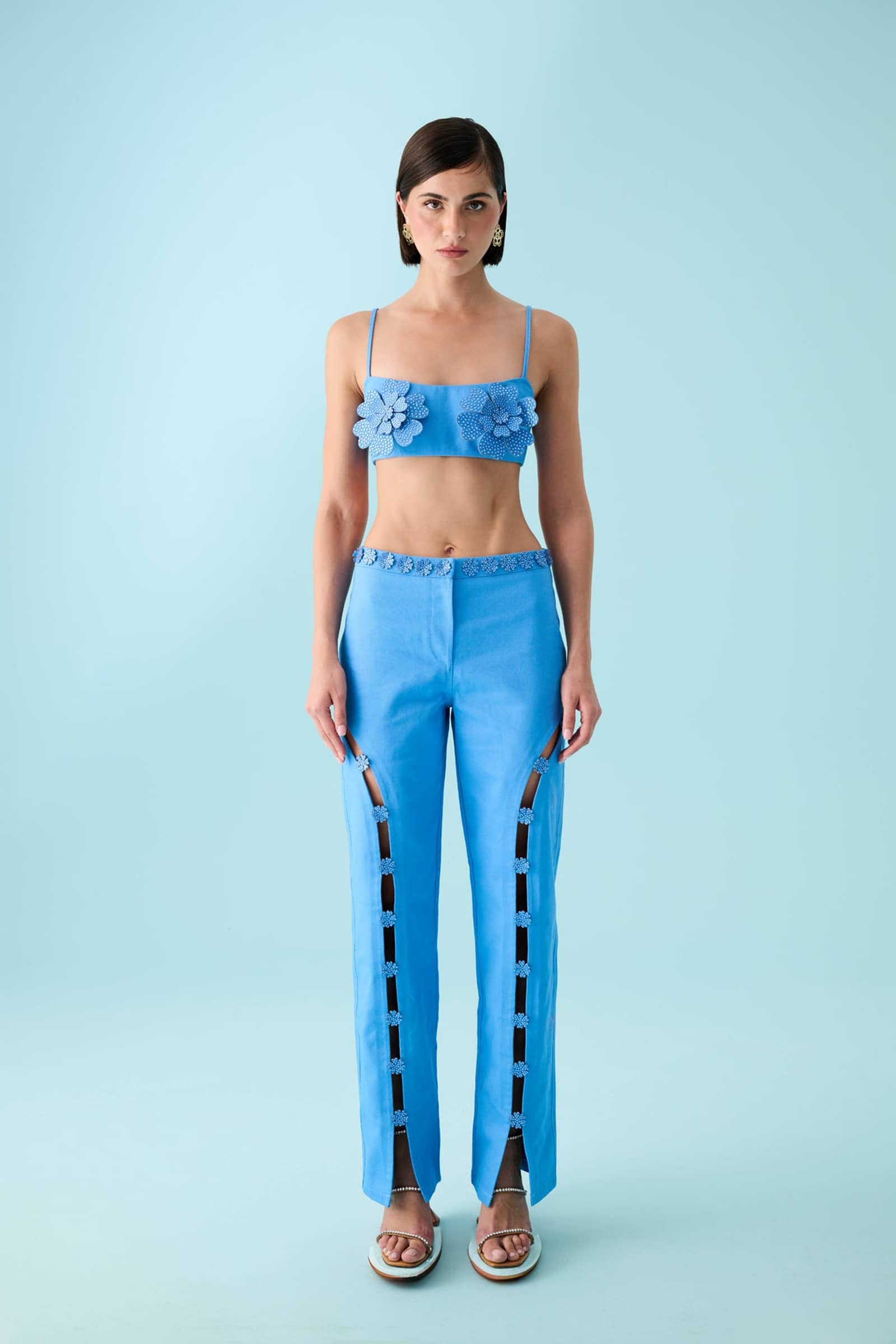 Floral Majesty Pant made by Declara