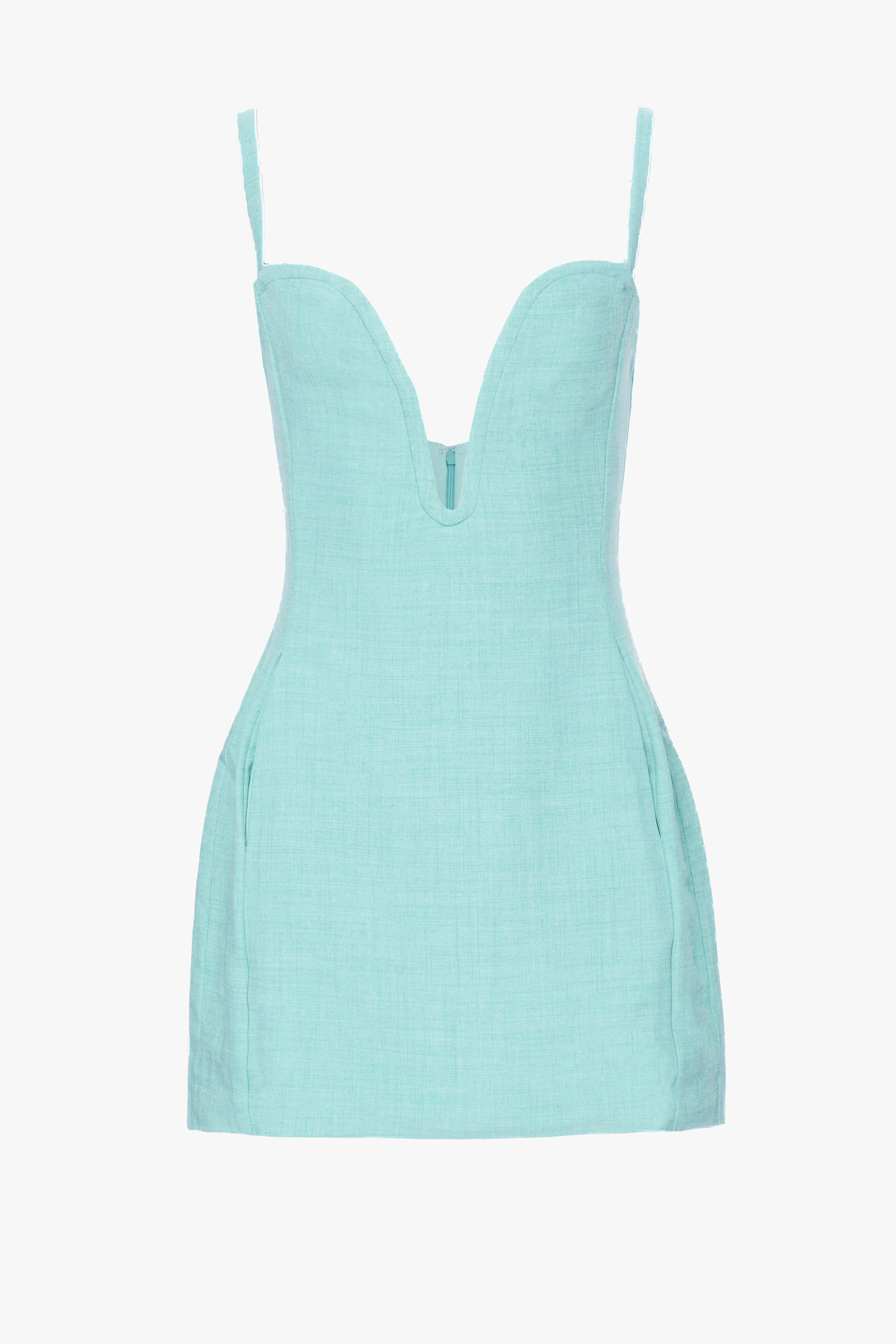 All Caught Up Dress in Blue made by Atoir