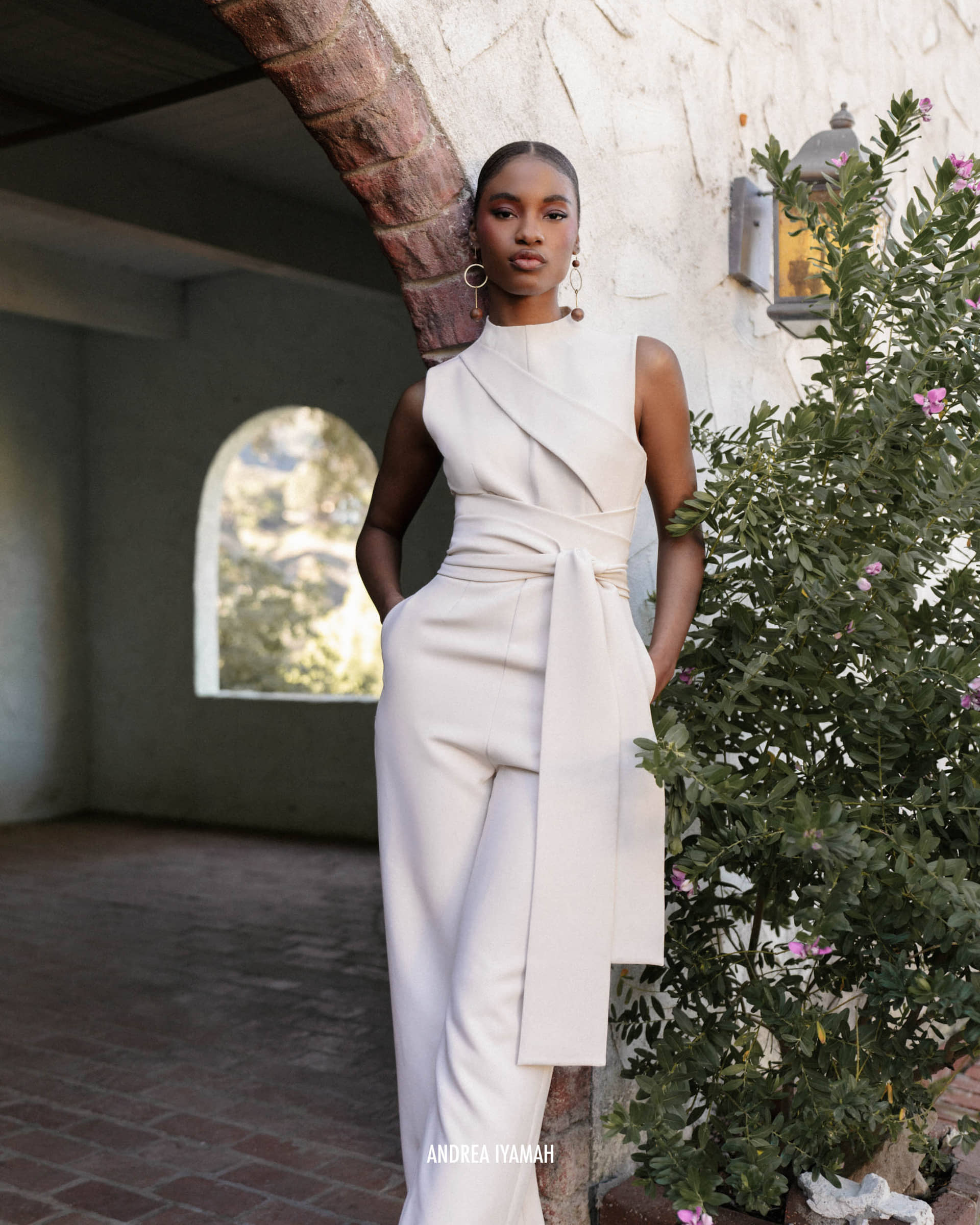 EDAR JUMPSUIT - TUSK made by Andrea Iyamah