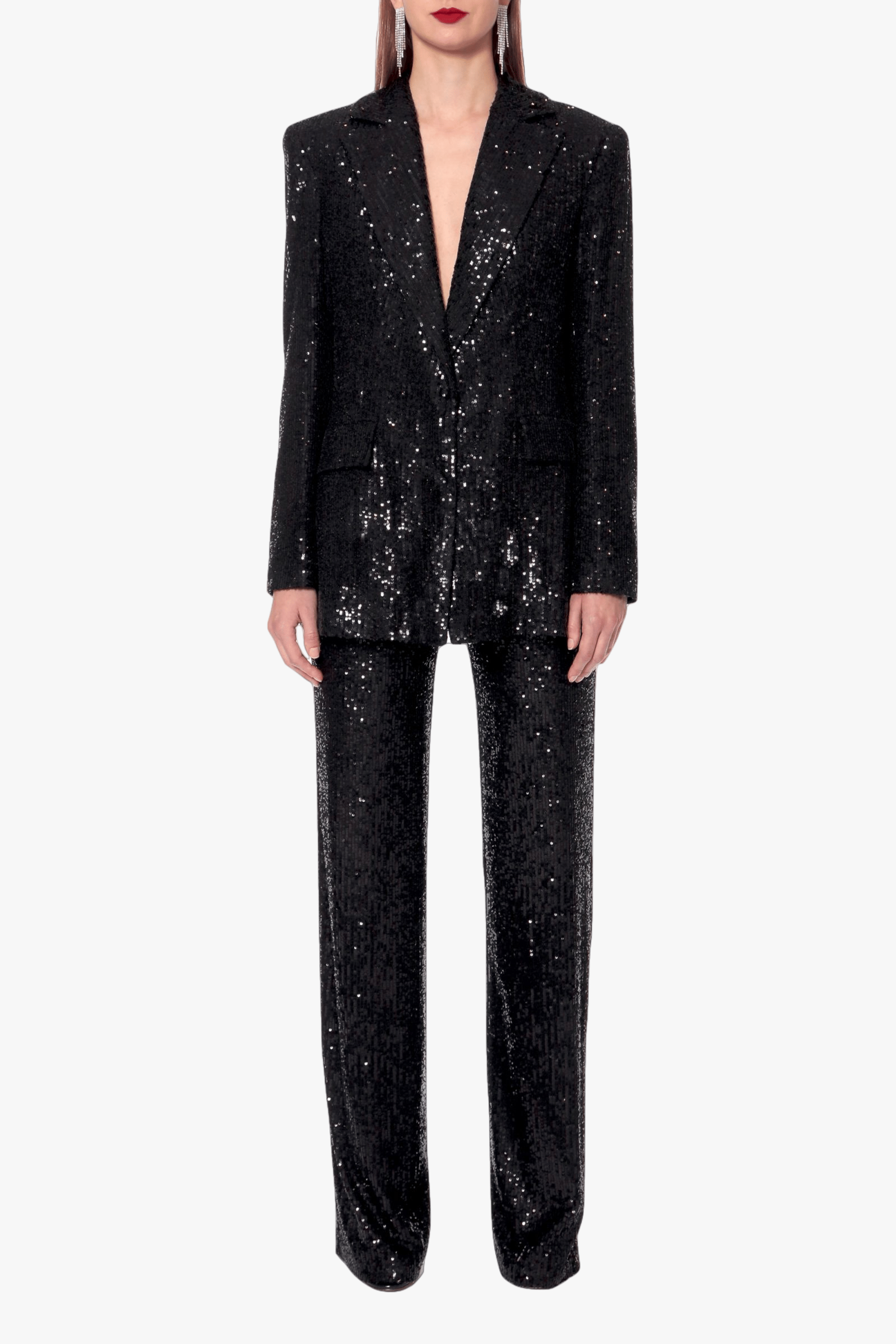 Blazer Luna Obsidian Black in Black made by HALEWSKI