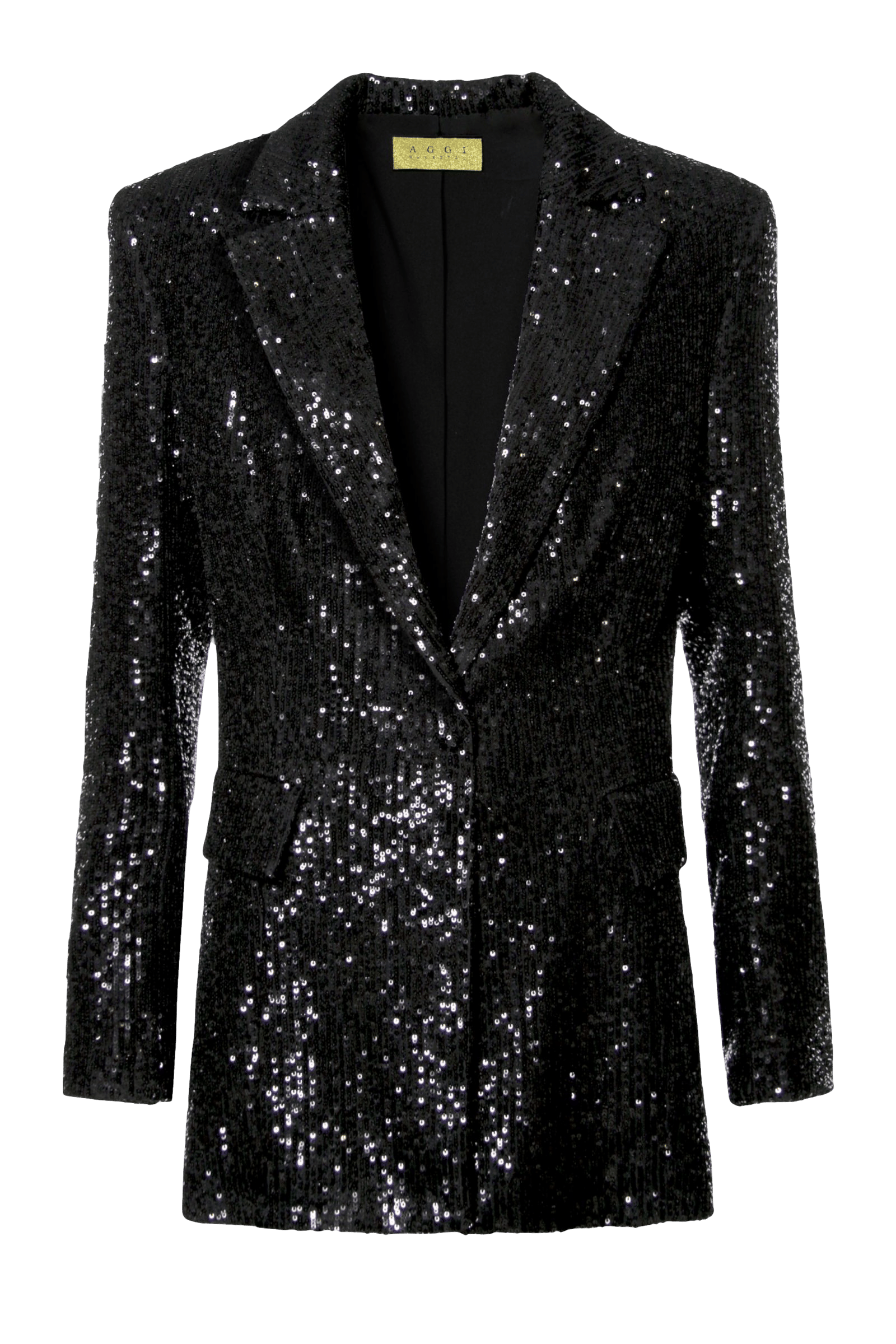 Blazer Luna Obsidian Black in Black made by HALEWSKI