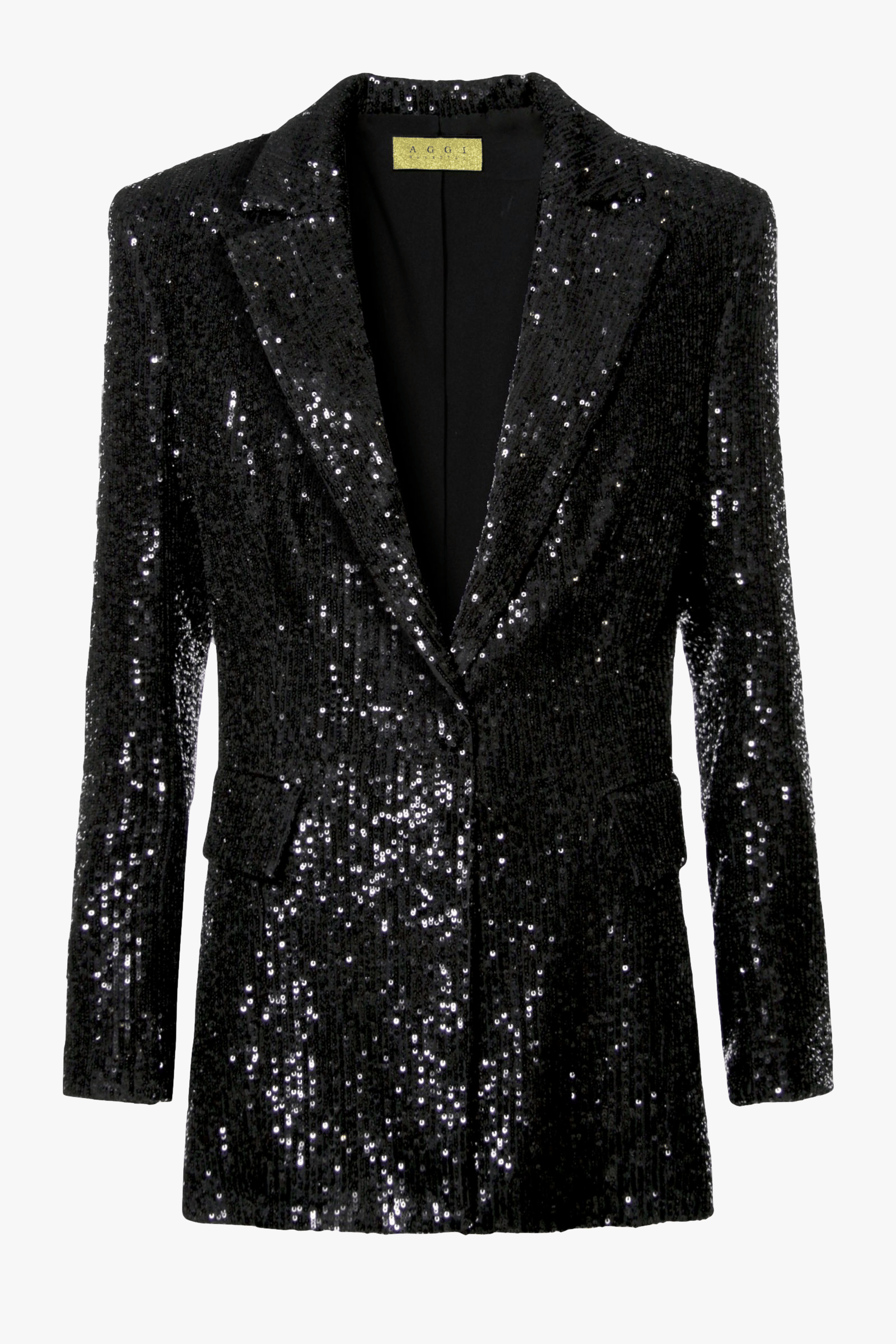 Blazer Luna Obsidian Black in Black made by HALEWSKI