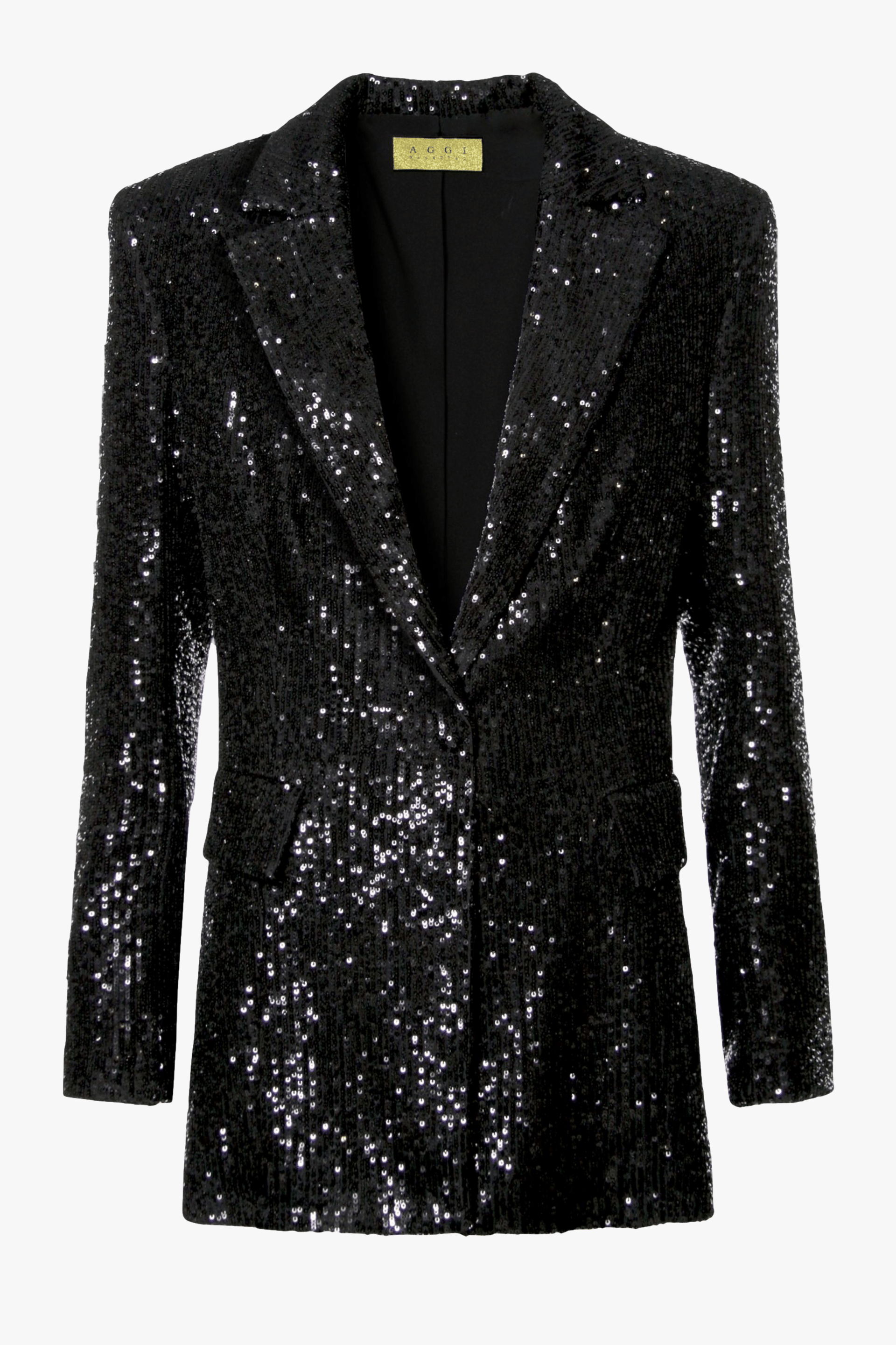 Blazer Luna Obsidian Black in Black made by HALEWSKI