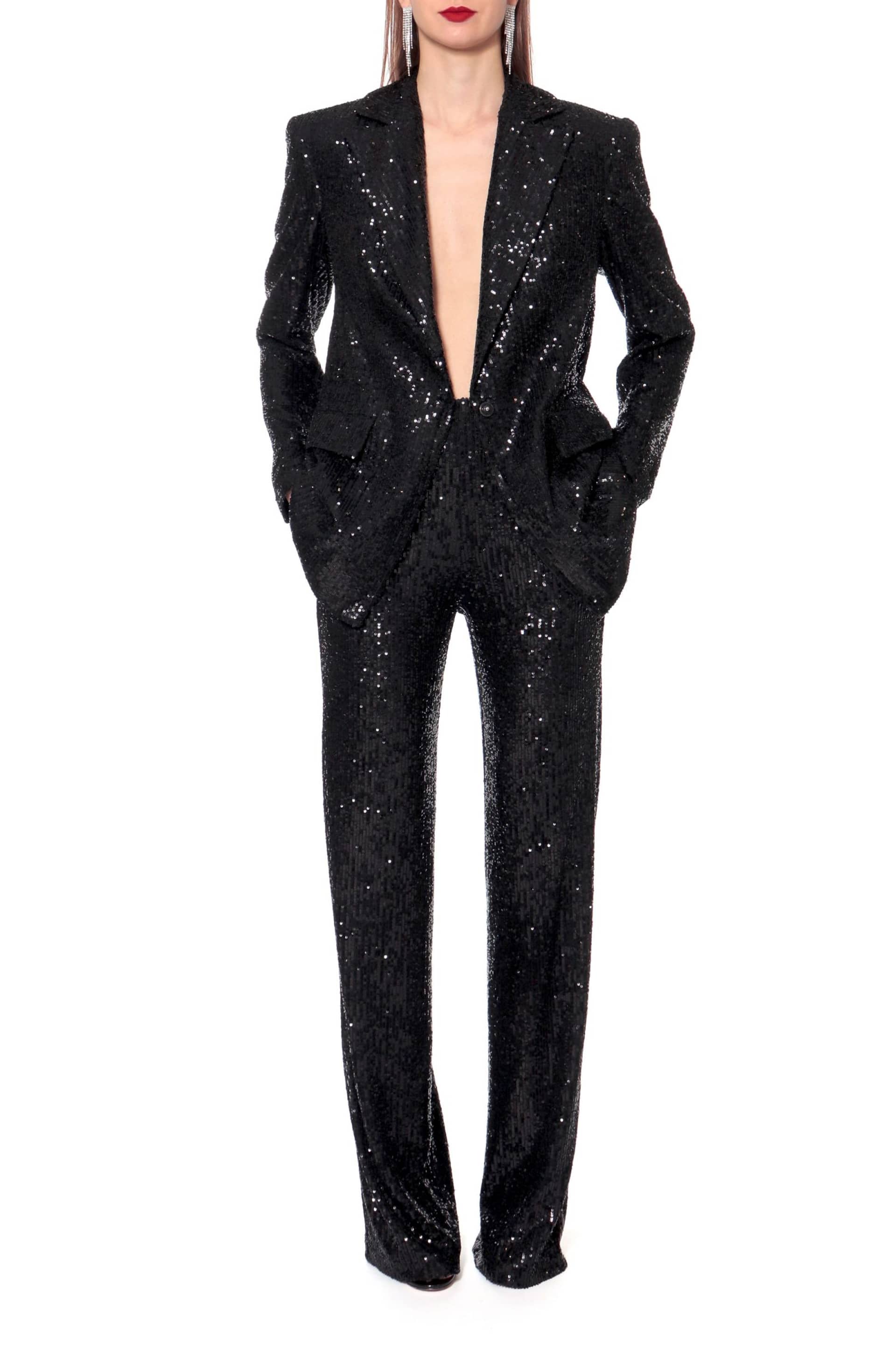 Blazer Luna Obsidian Black in Black made by HALEWSKI