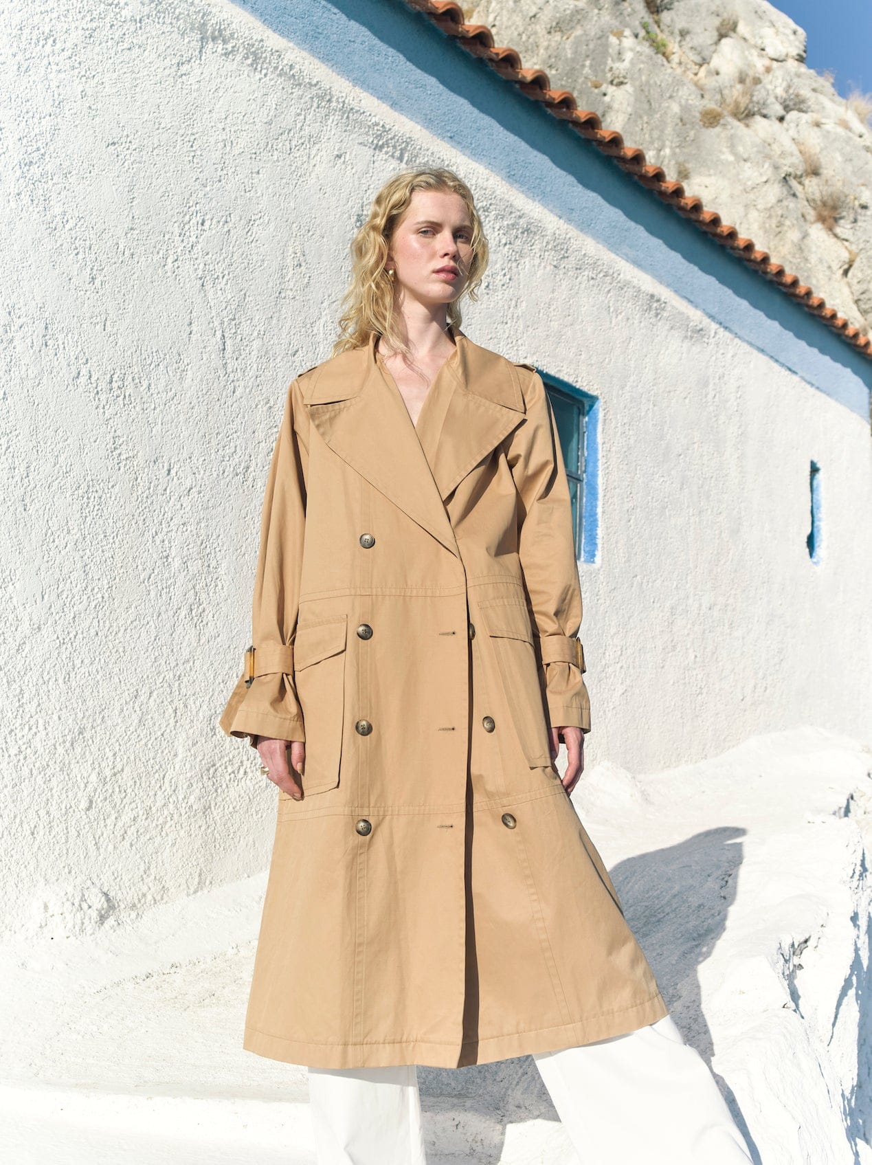 Shelly Trenchcoat made by Nazli Ceren
