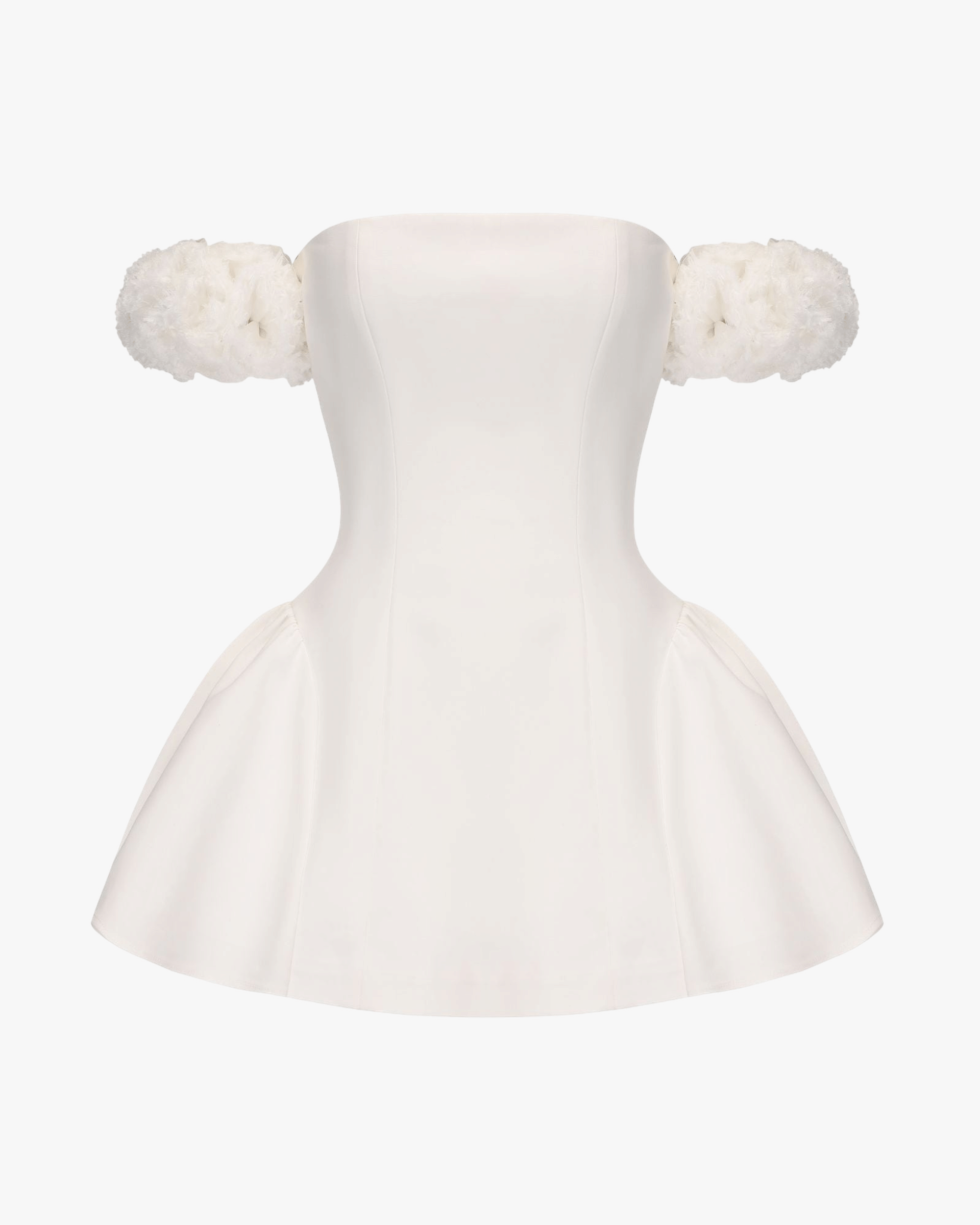 Flora Dress (White) made by Nana Jacqueline