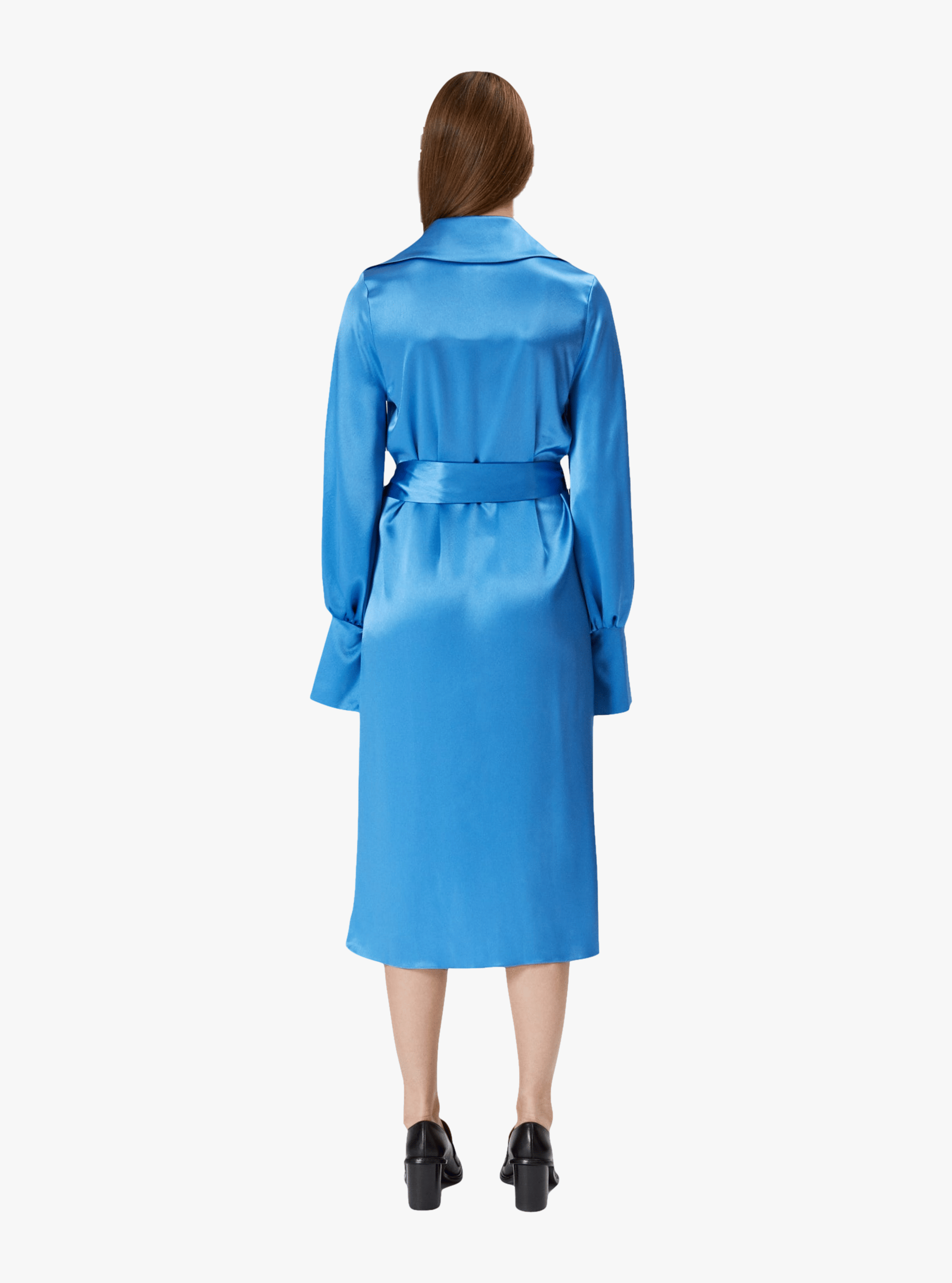 Camilla Dress in Blue made by AÉRYNE